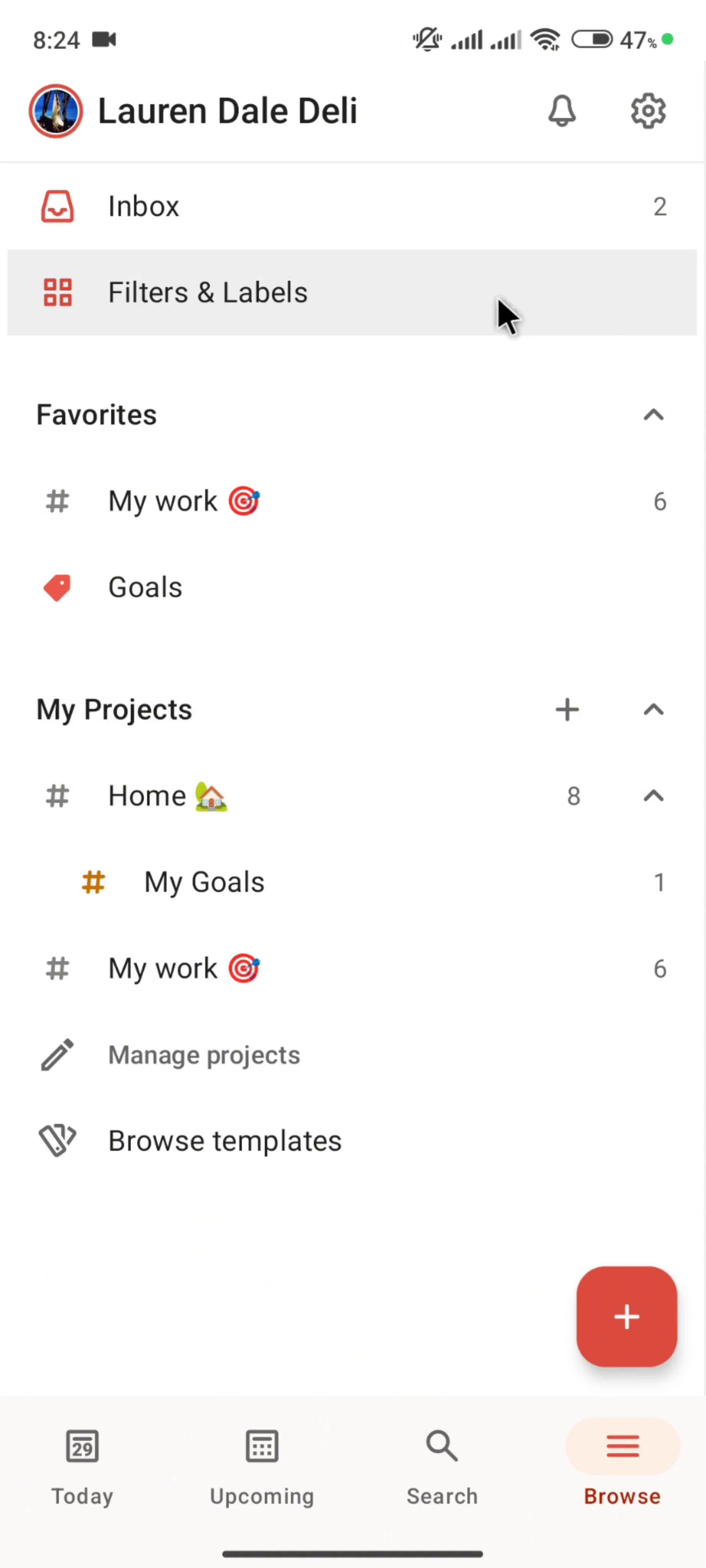 Settings on Todoist video thumbnail