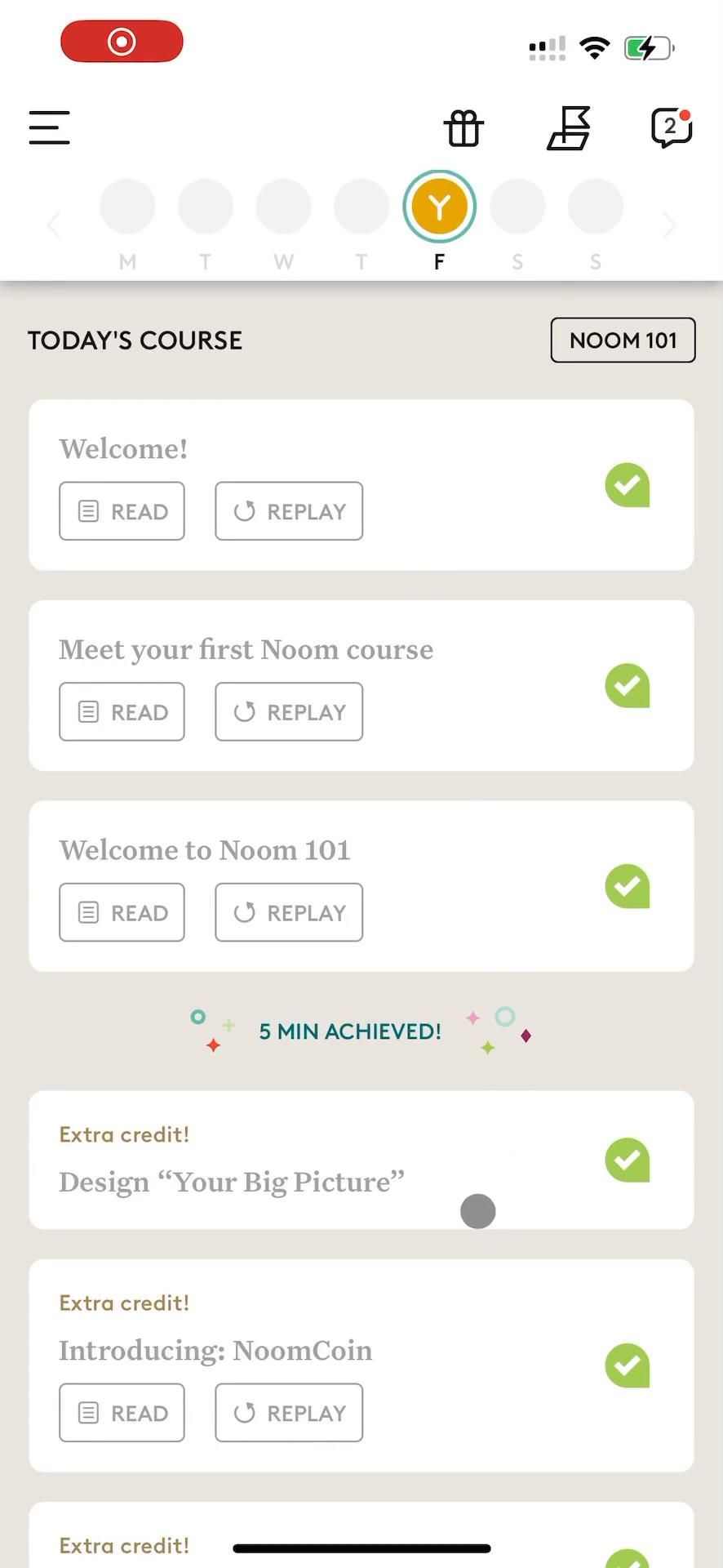 Noom screenshot