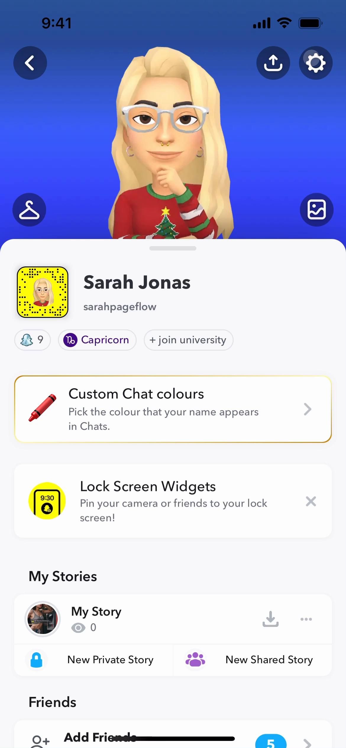 Snapchat screenshot