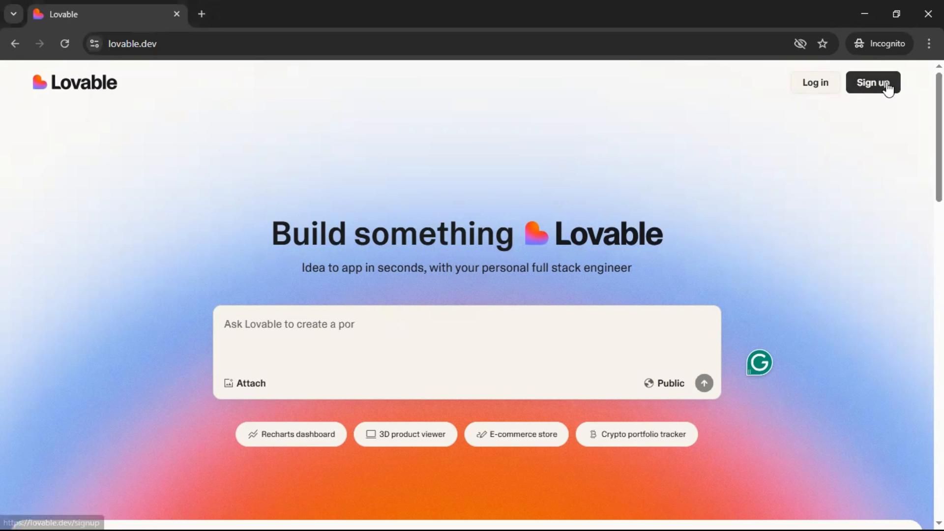 Onboarding on Lovable video thumbnail