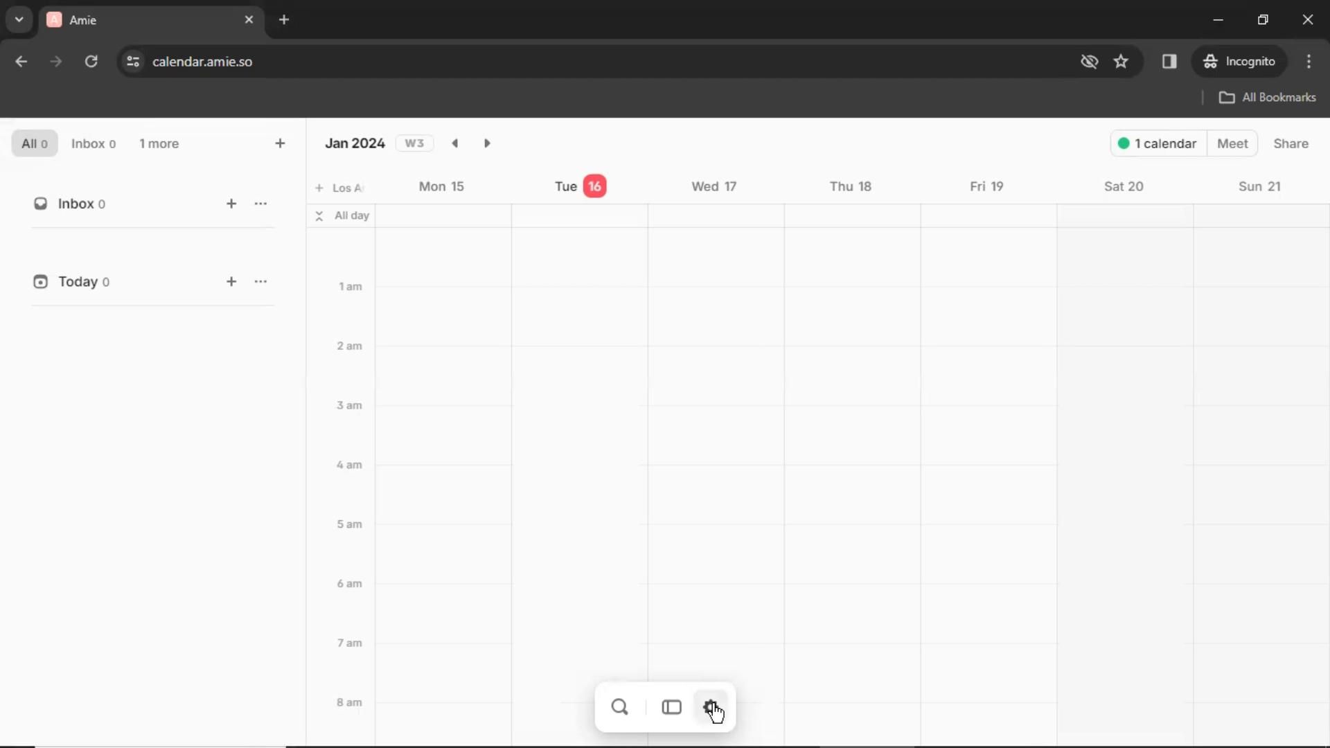 Amie screenshot