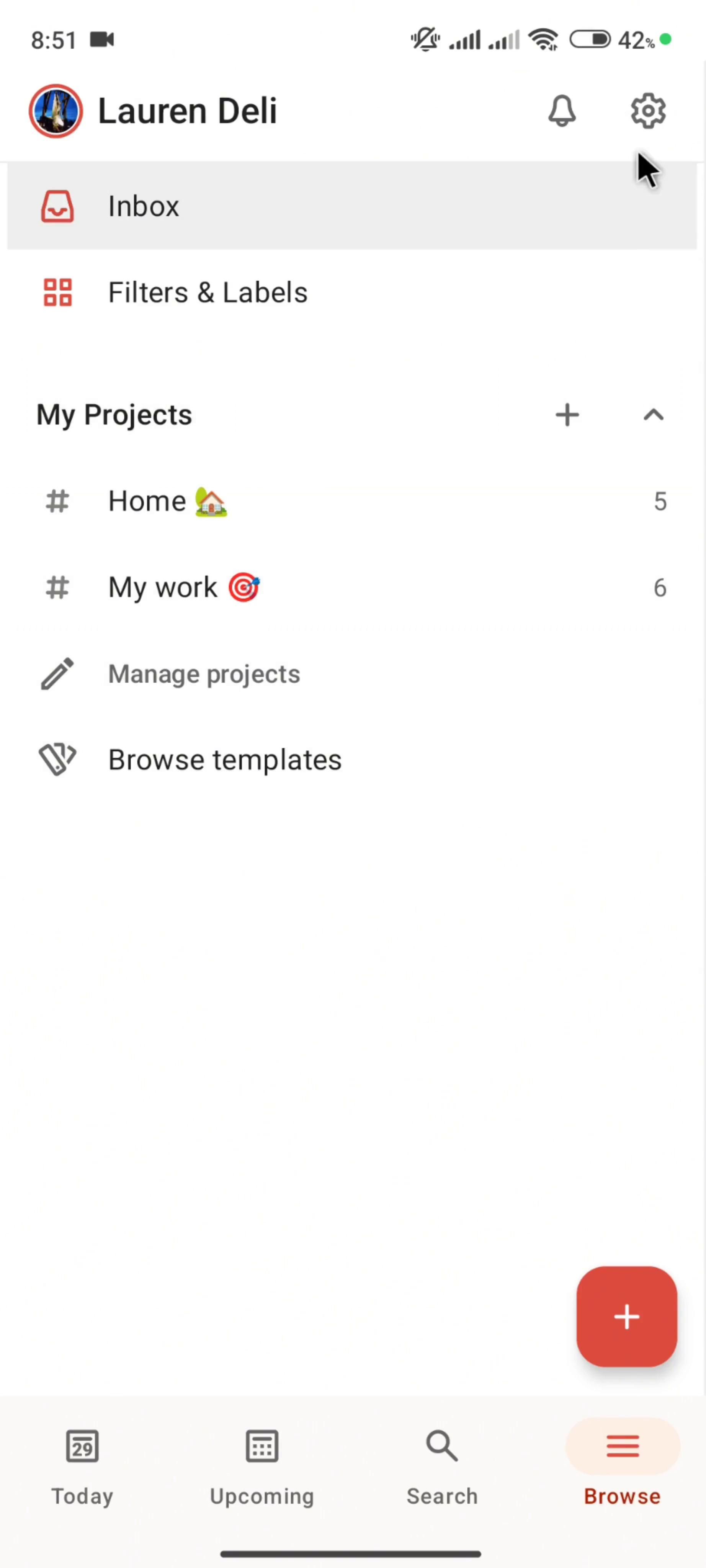 Deleting your account on Todoist video thumbnail