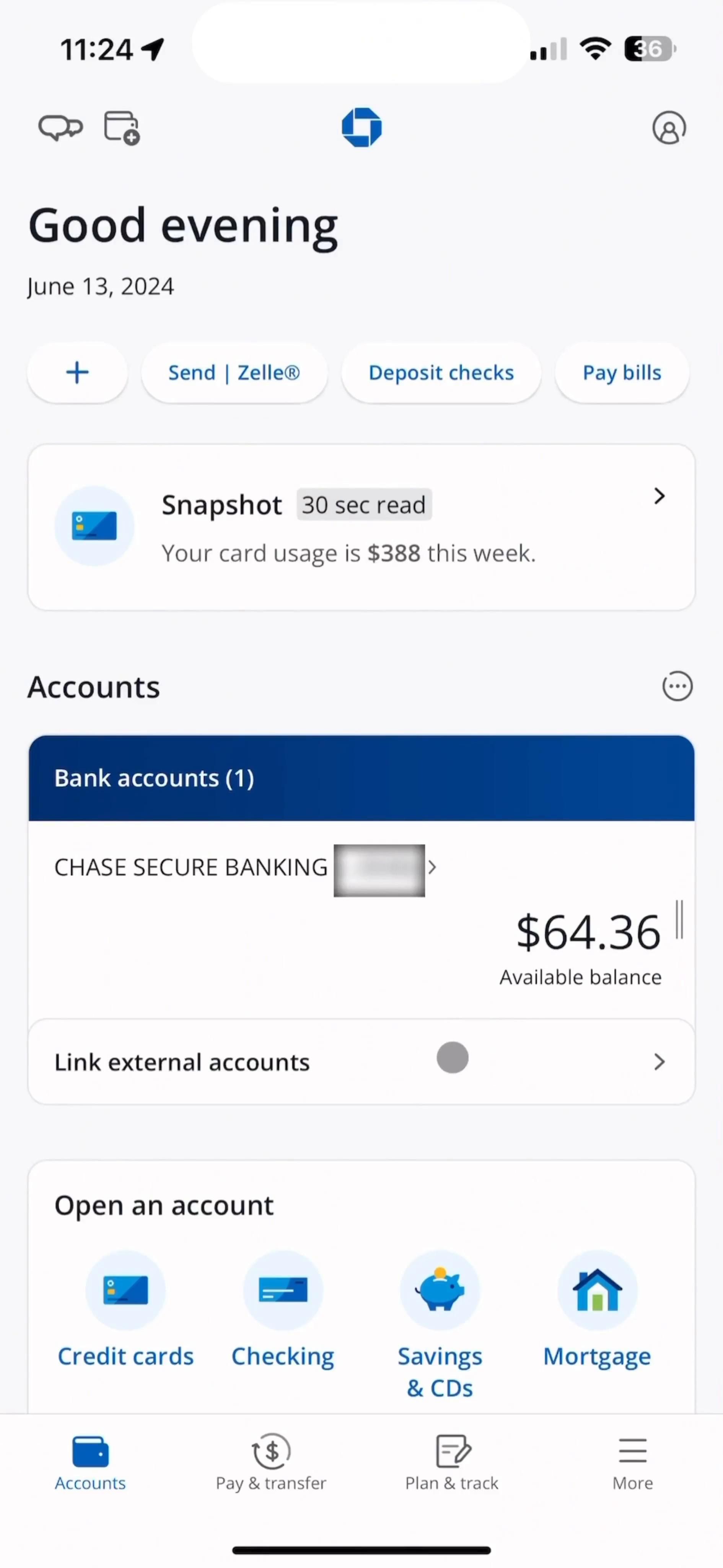 Linking external accounts on Chase video thumbnail