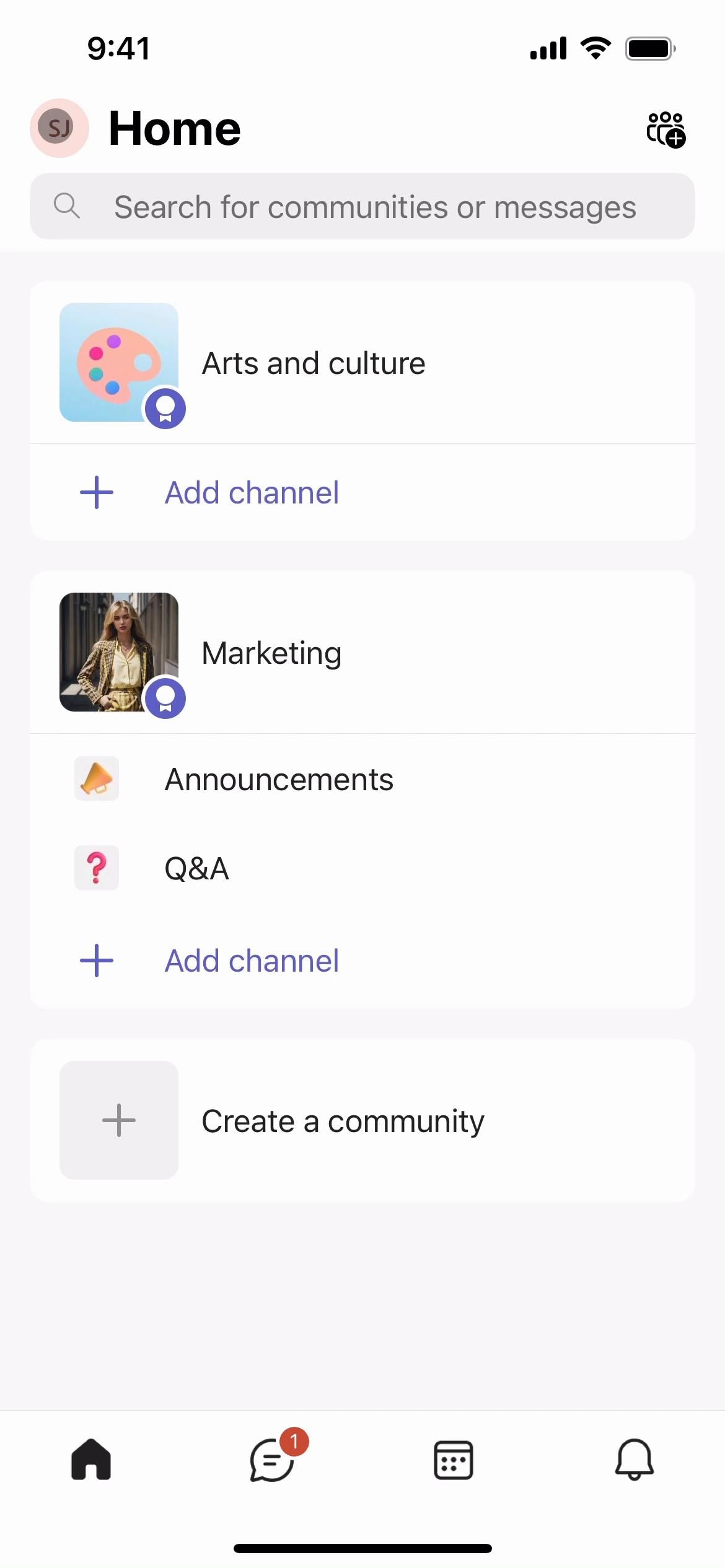 Microsoft Teams screenshot