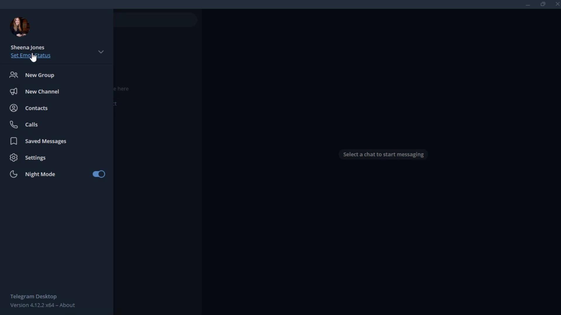 Telegram screenshot