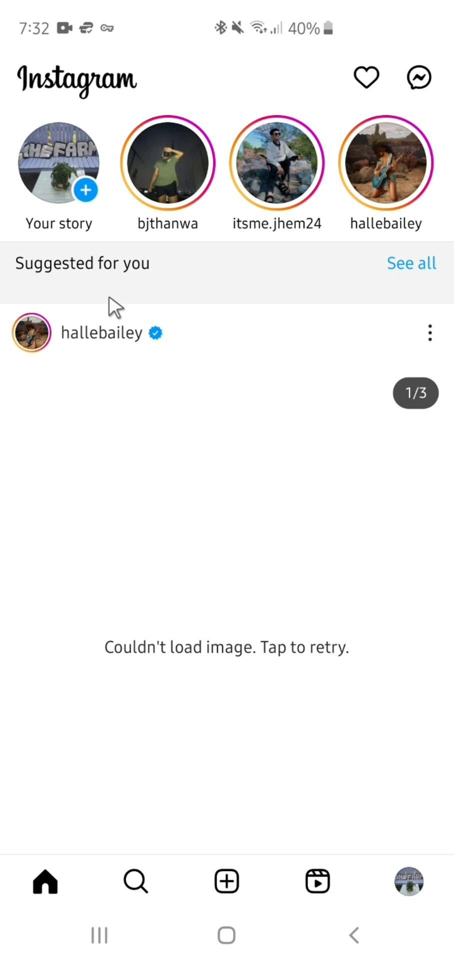 Instagram screenshot