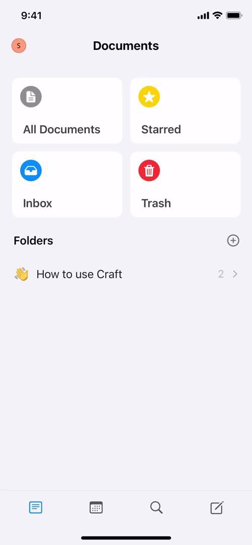 Craft screenshot