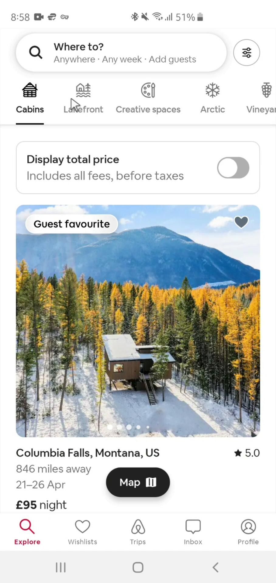 Airbnb screenshot