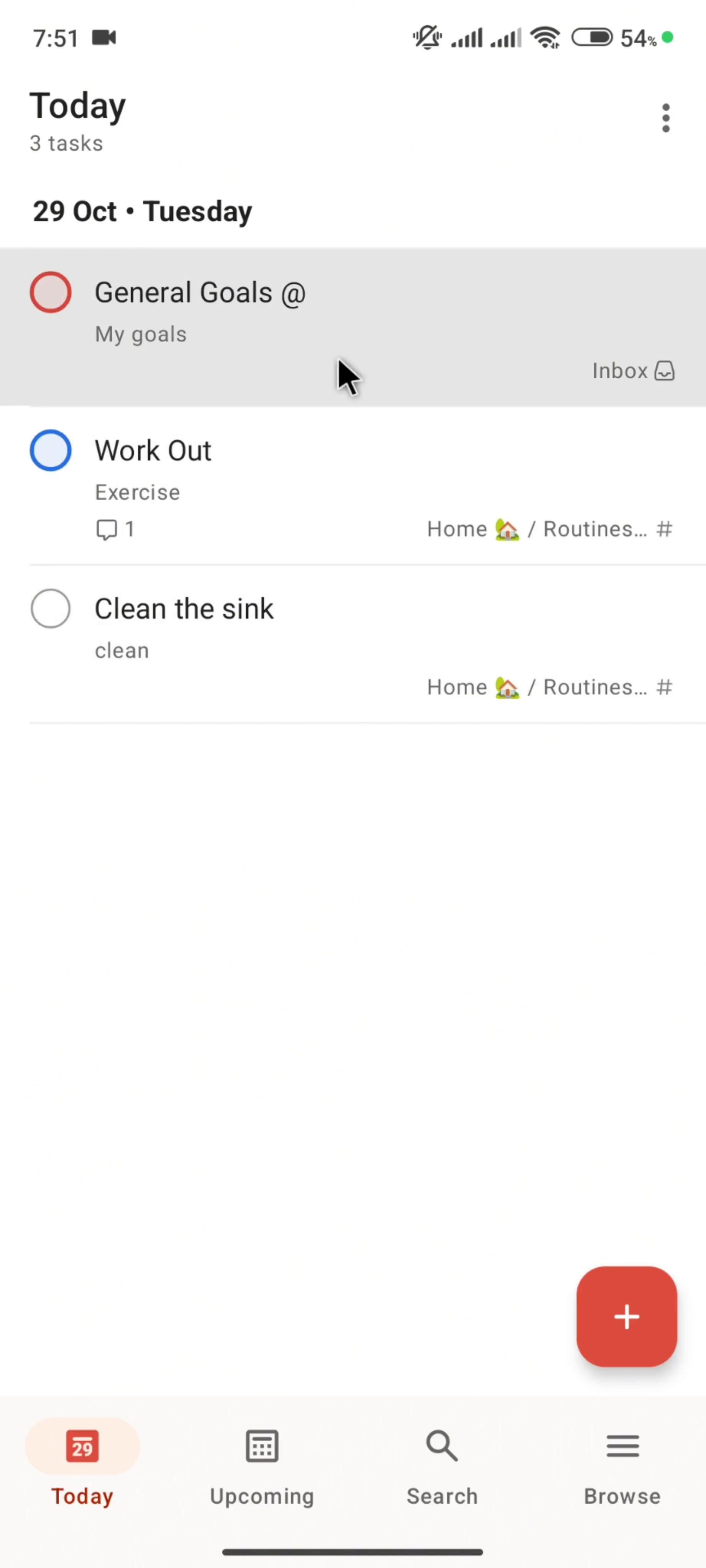 Adding a subtask on Todoist video thumbnail
