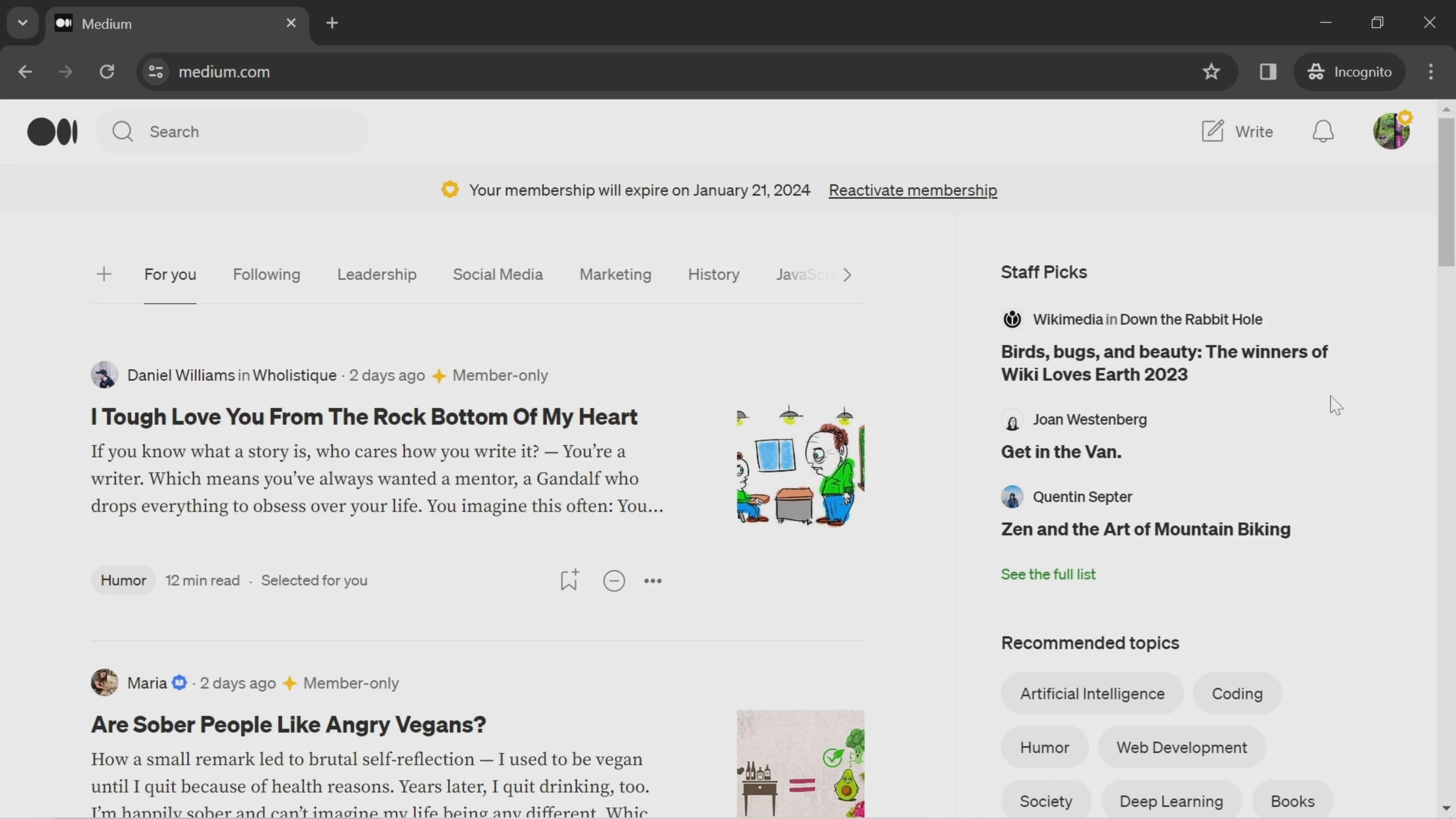 Medium screenshot