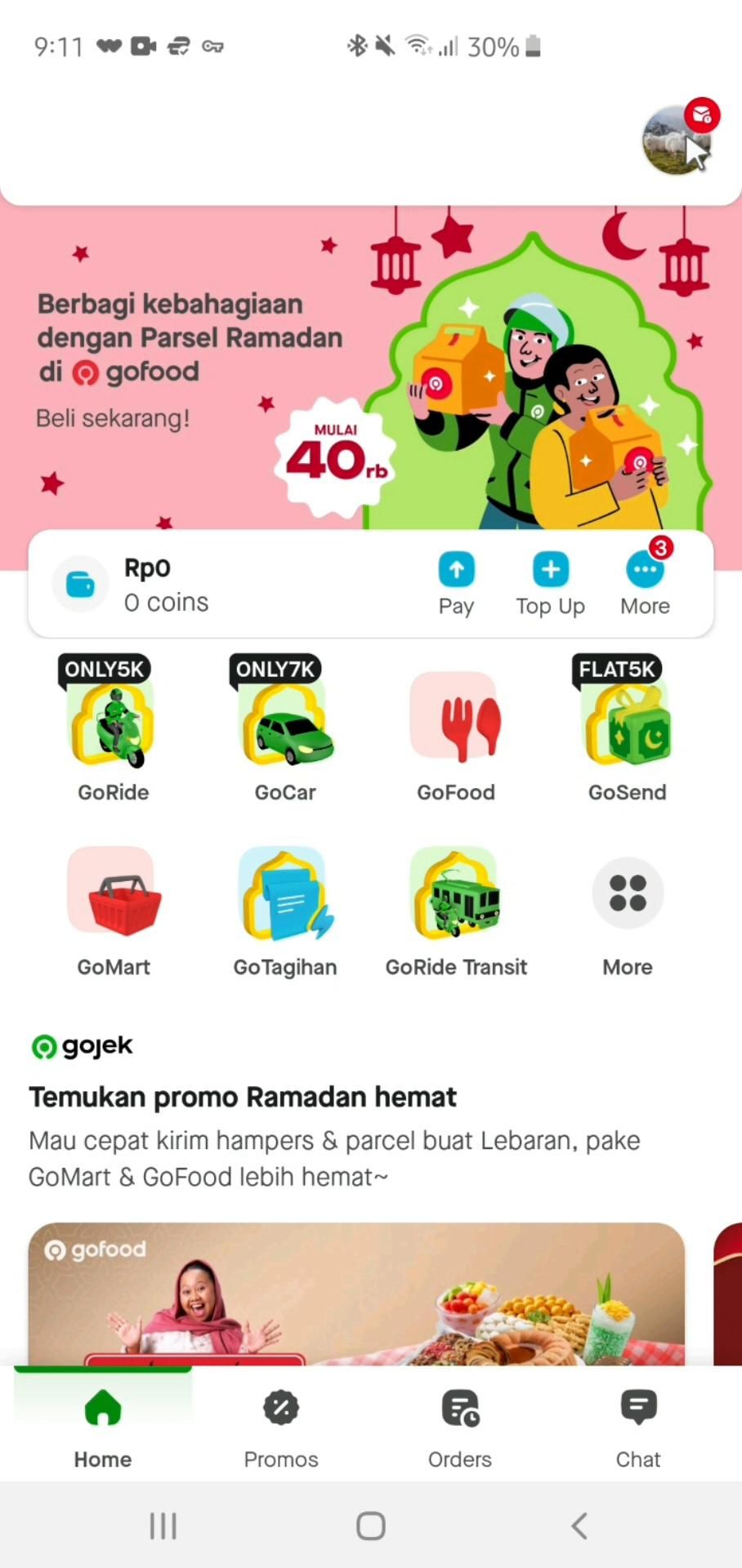 Gojek screenshot