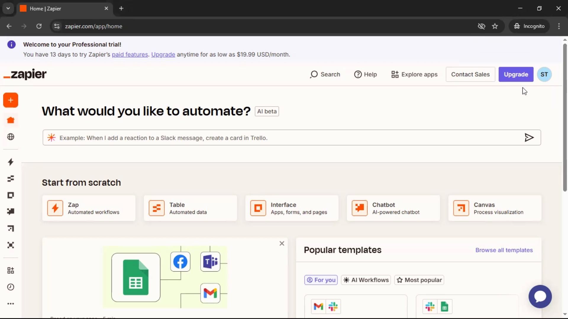 Inviting people on Zapier video thumbnail