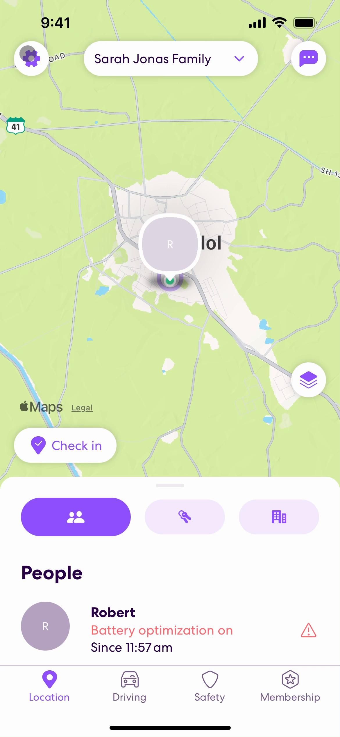 Life360 screenshot