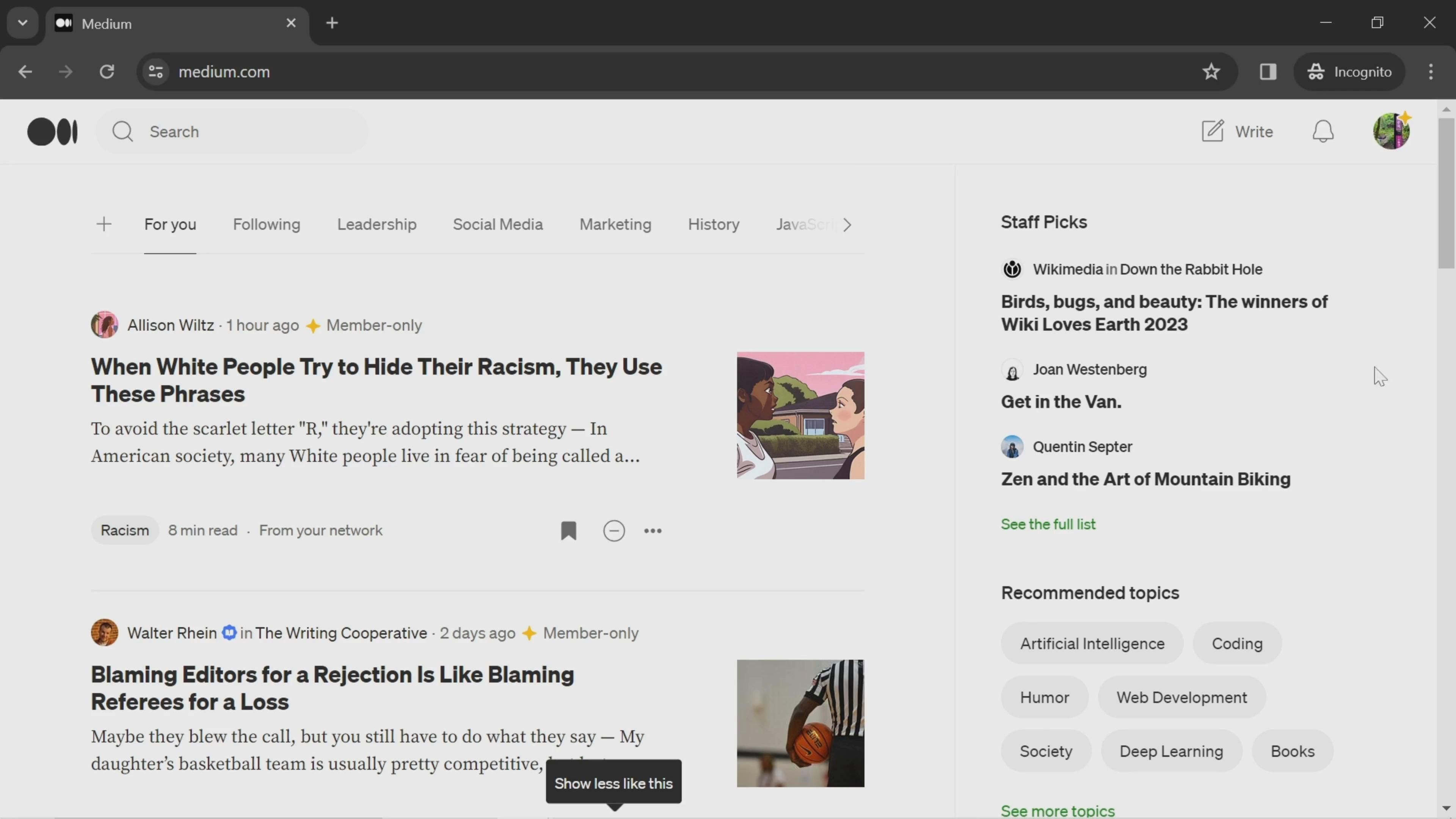 Medium screenshot