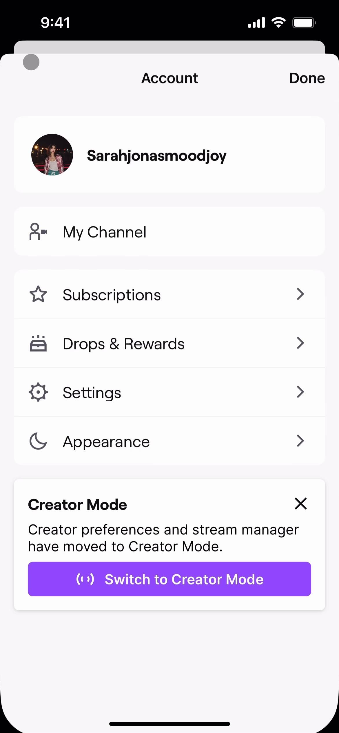 Twitch screenshot