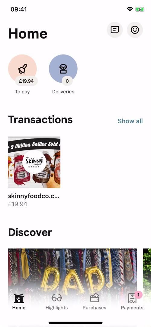 Klarna screenshot