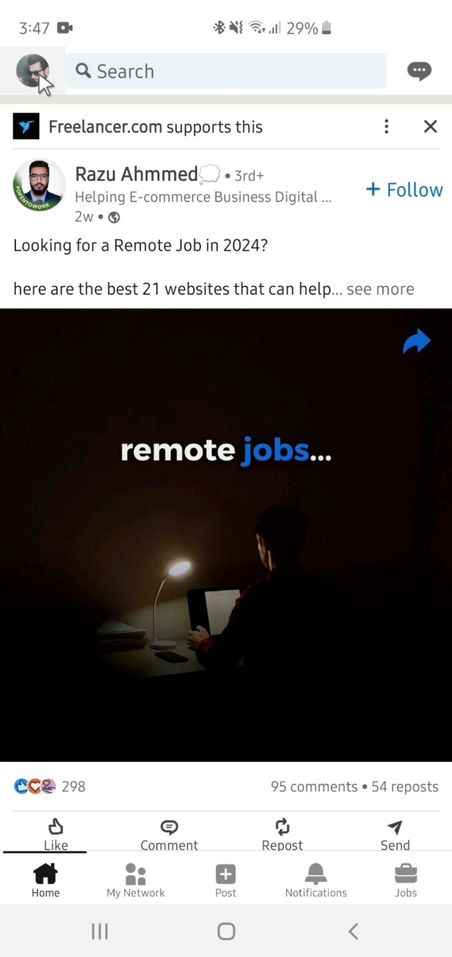 Upgrading your account on LinkedIn video thumbnail