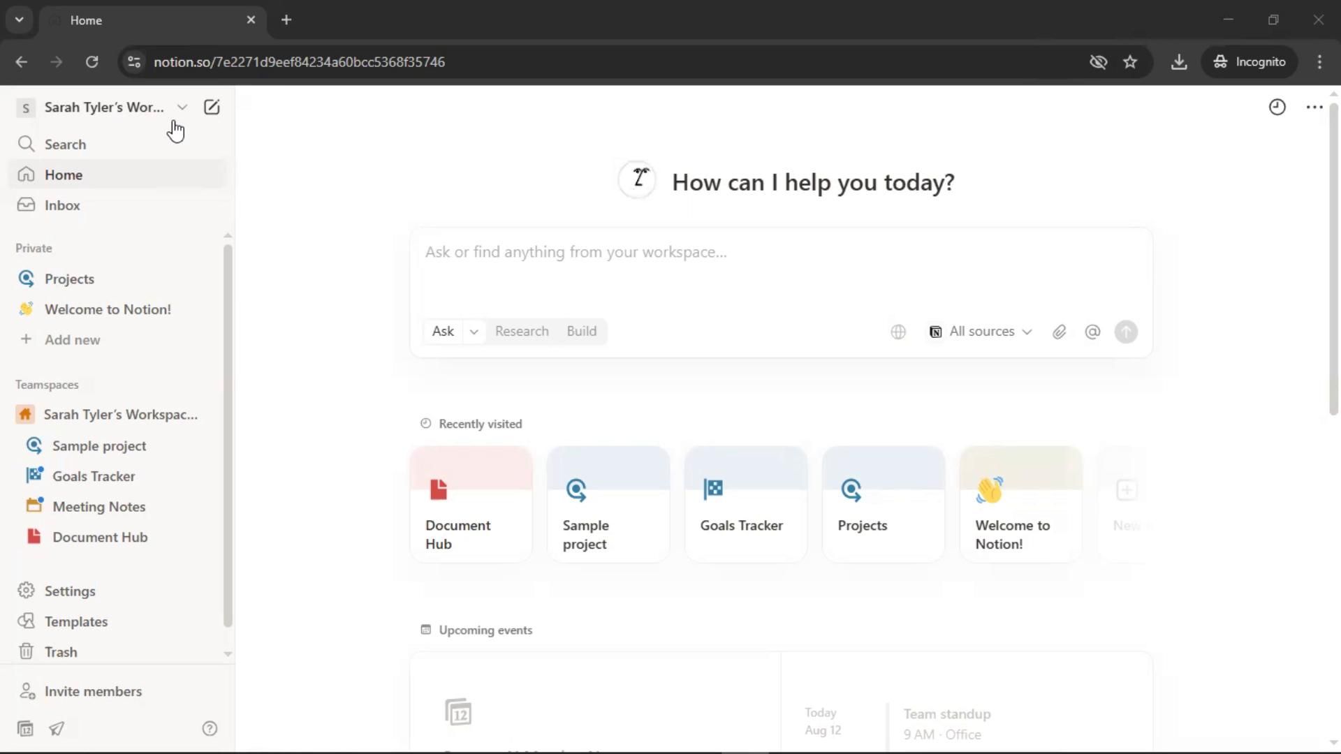 Inviting people on Notion video thumbnail