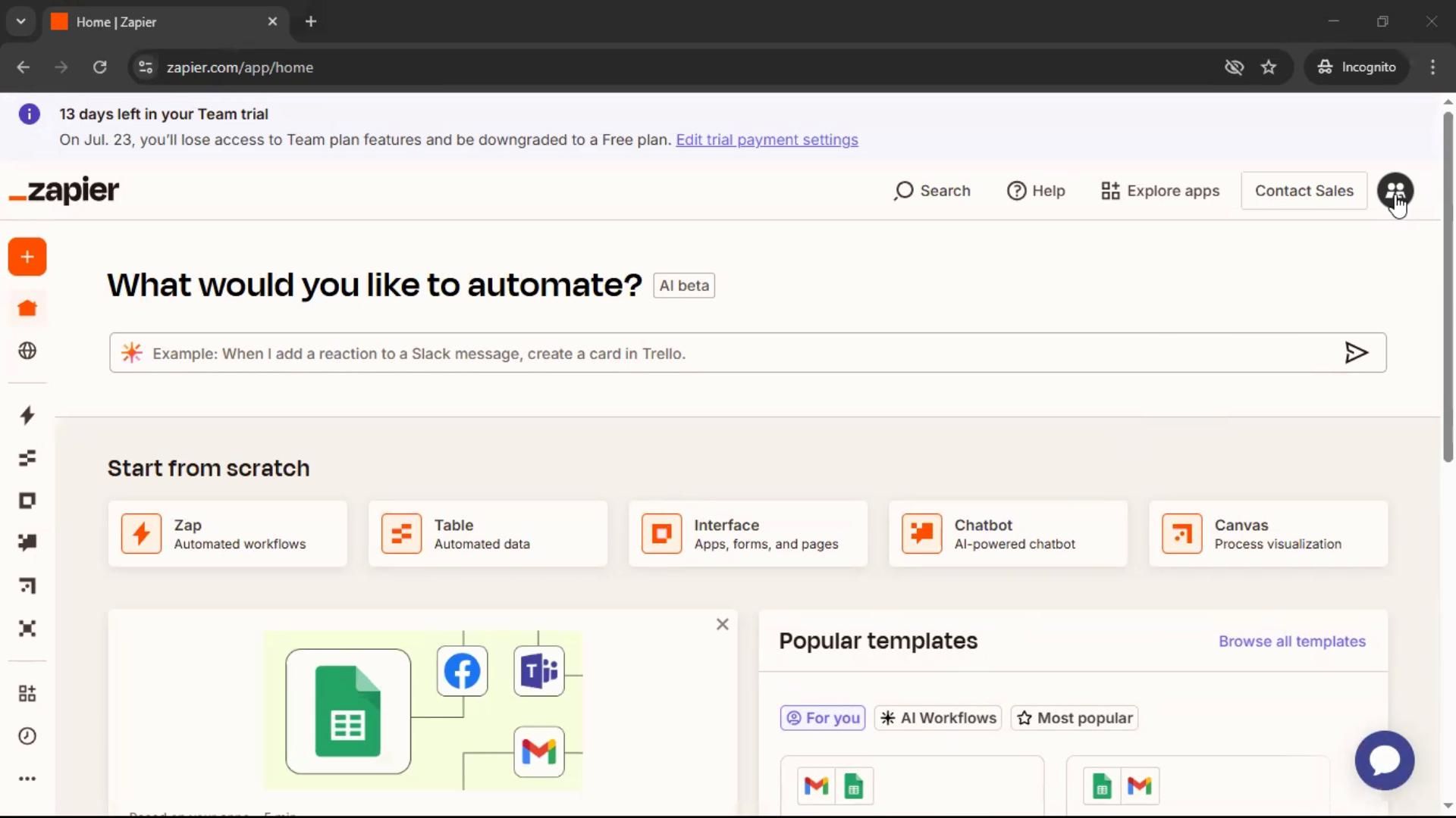 Deleting your account on Zapier video thumbnail