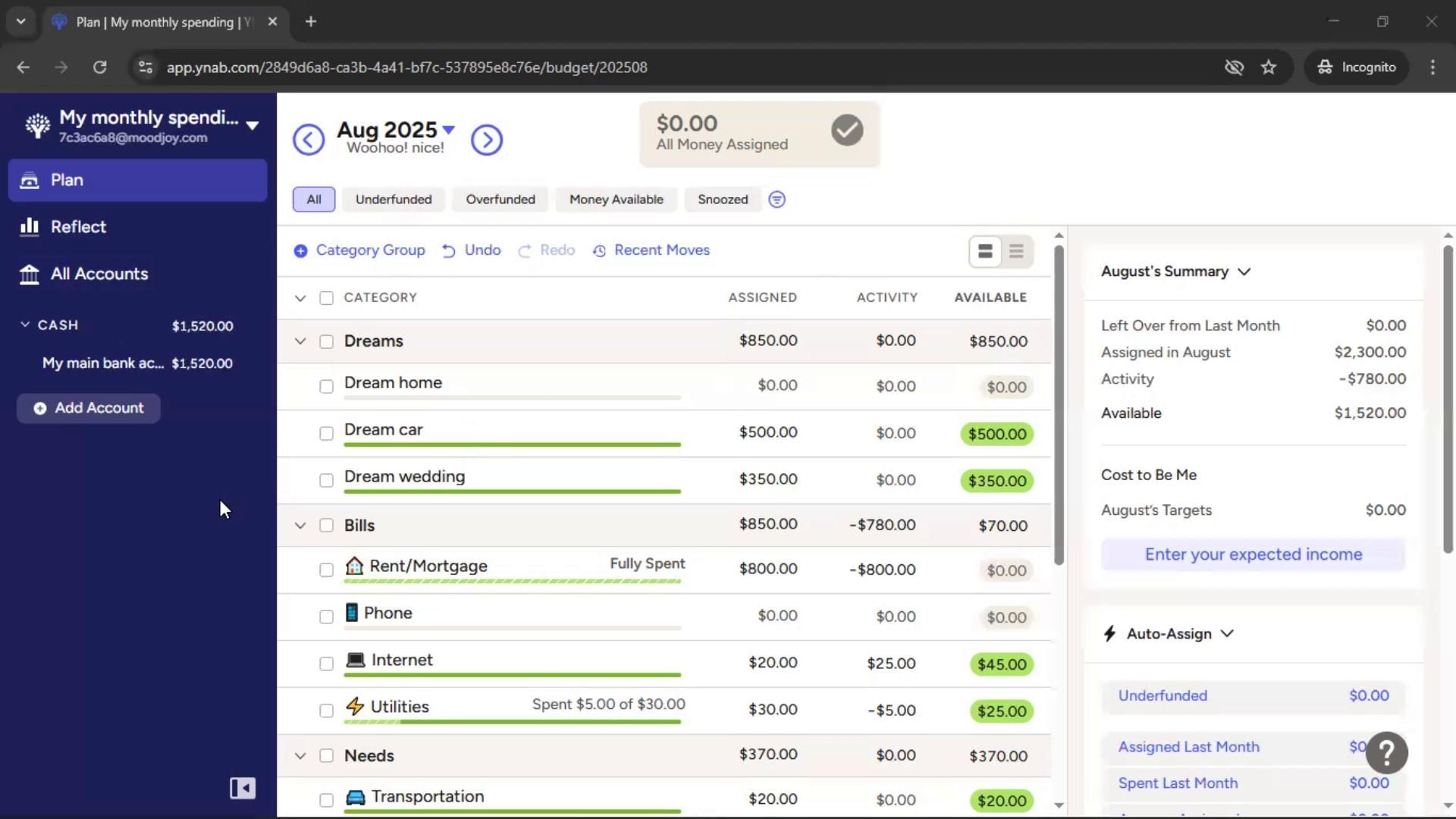 Reports on YNAB video thumbnail