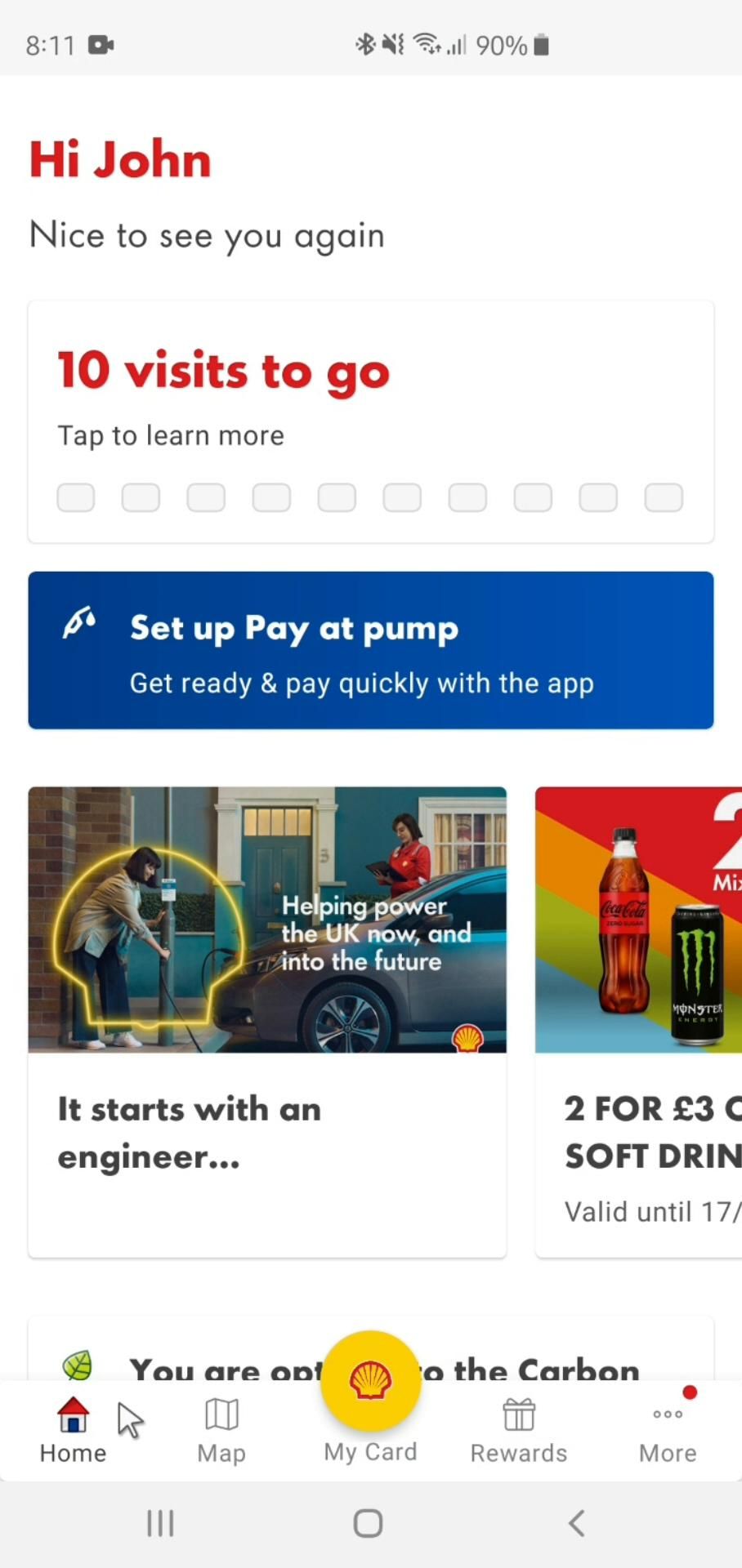 Shell screenshot