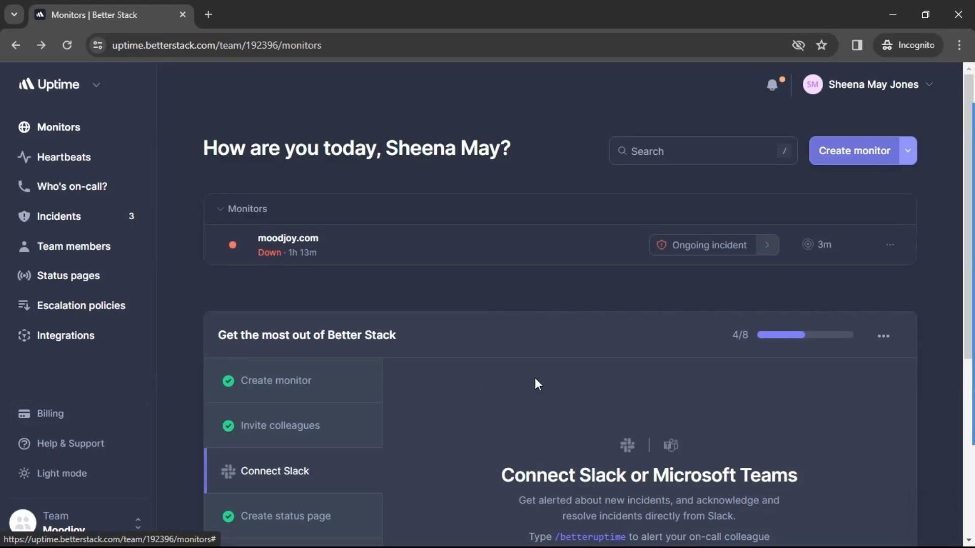 Better Stack screenshot