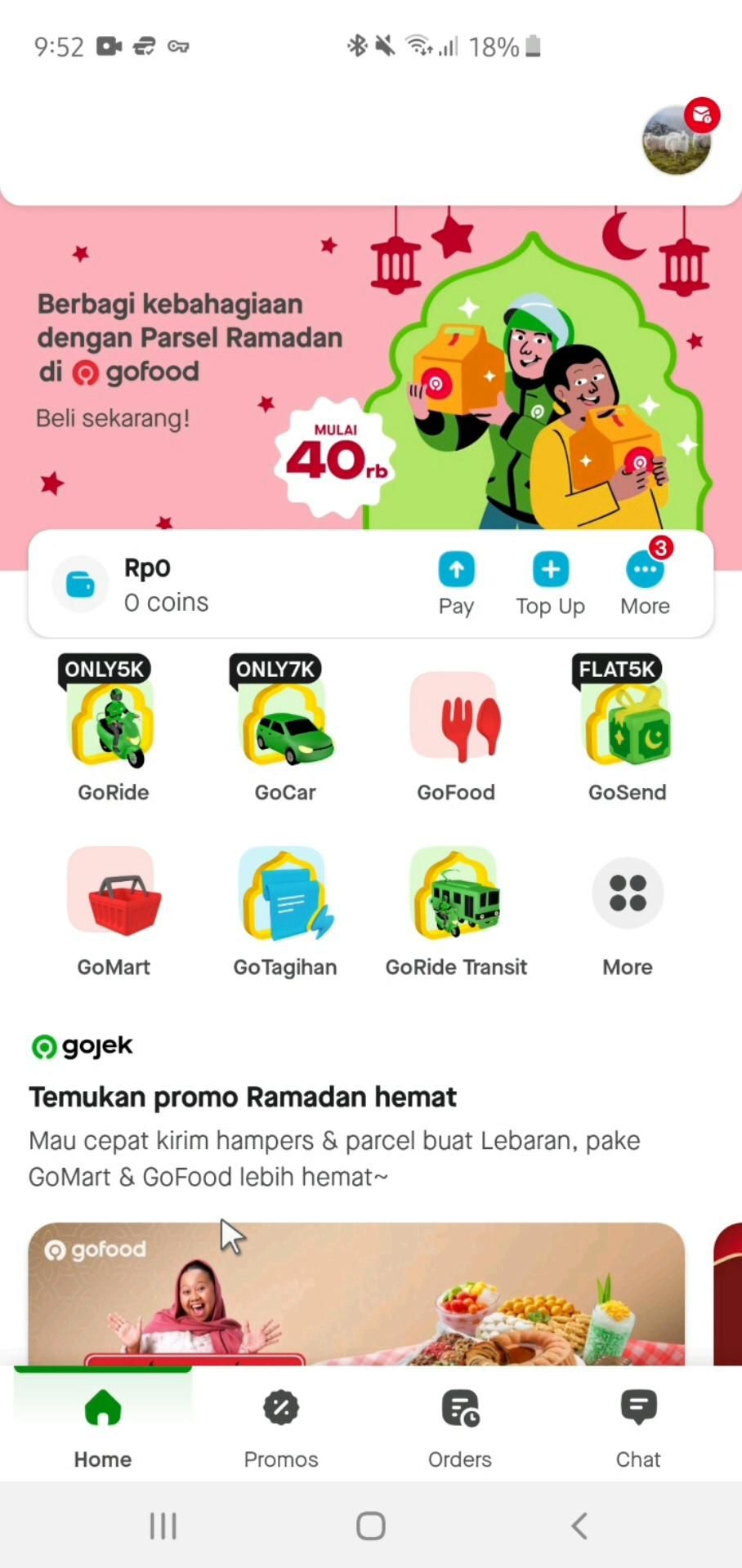Gojek screenshot