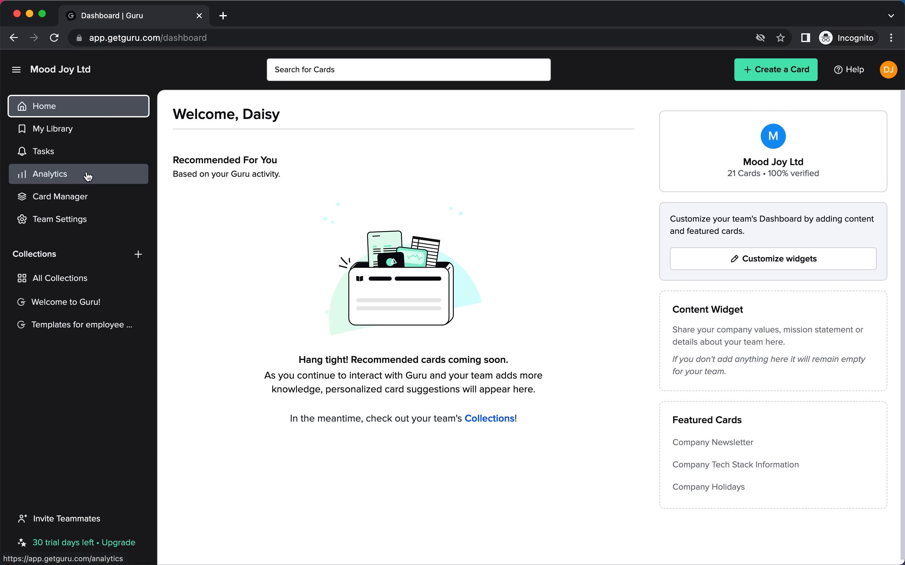 Guru screenshot