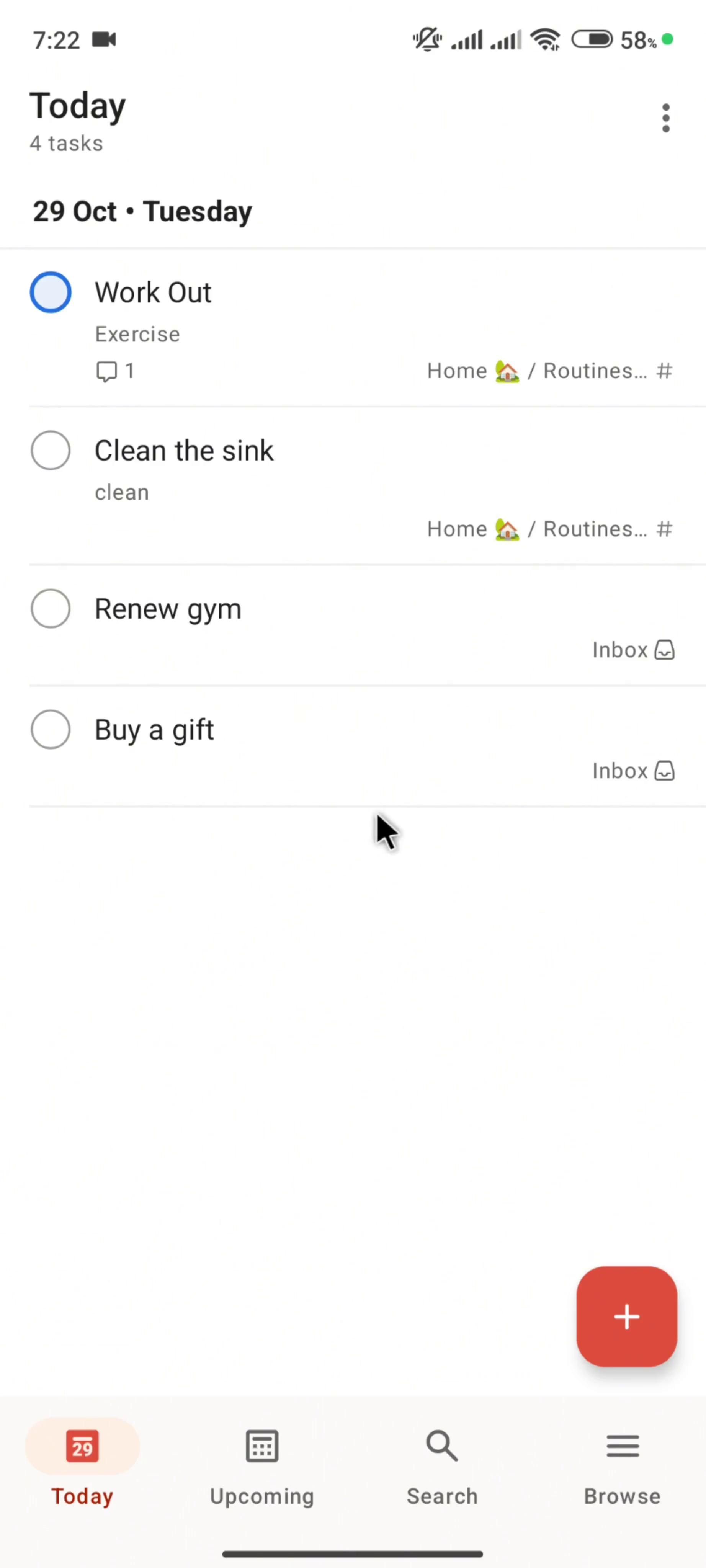 Editing a task on Todoist video thumbnail