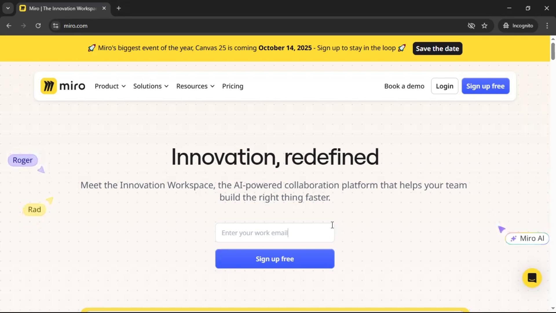 Onboarding on Miro video thumbnail