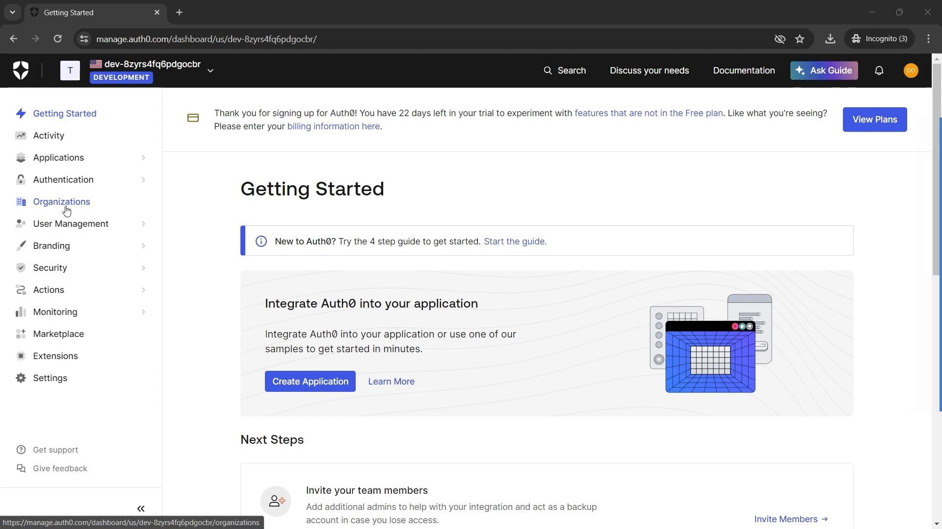 Adding a new organization on Okta video thumbnail
