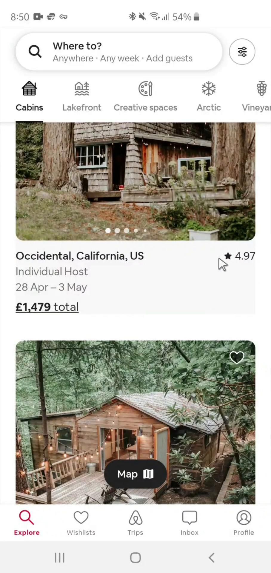 Airbnb screenshot