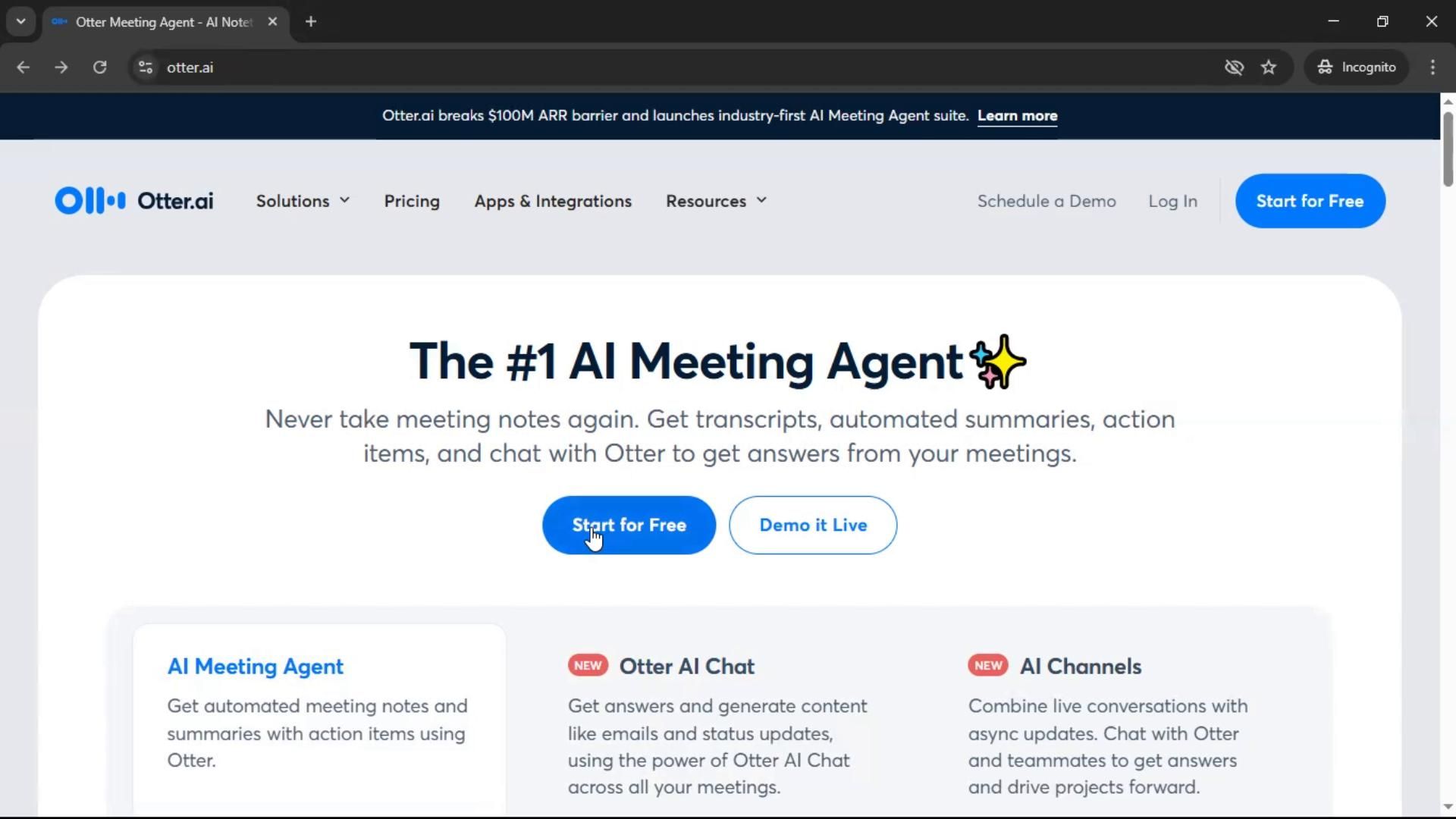 Onboarding on Otter.ai video thumbnail