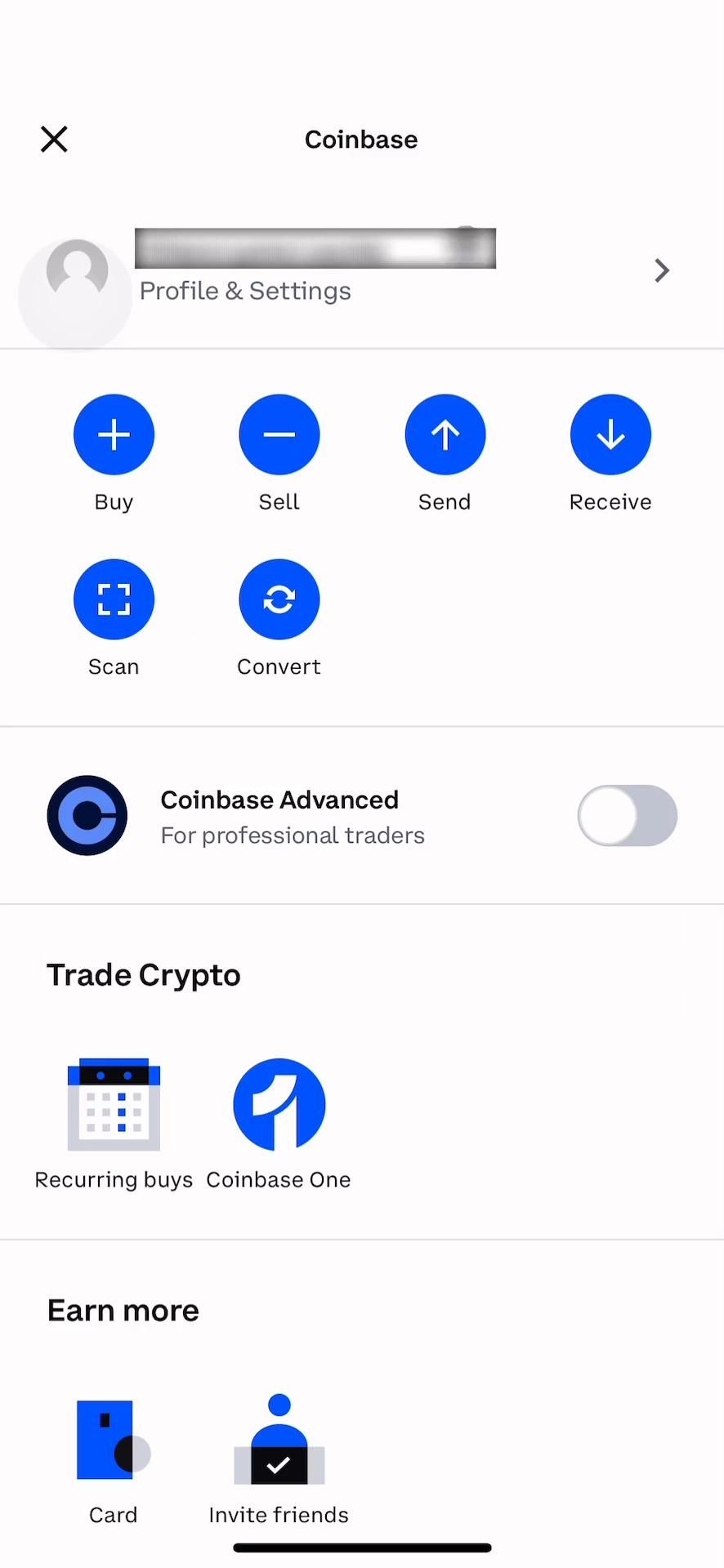 Privacy settings on Coinbase video thumbnail