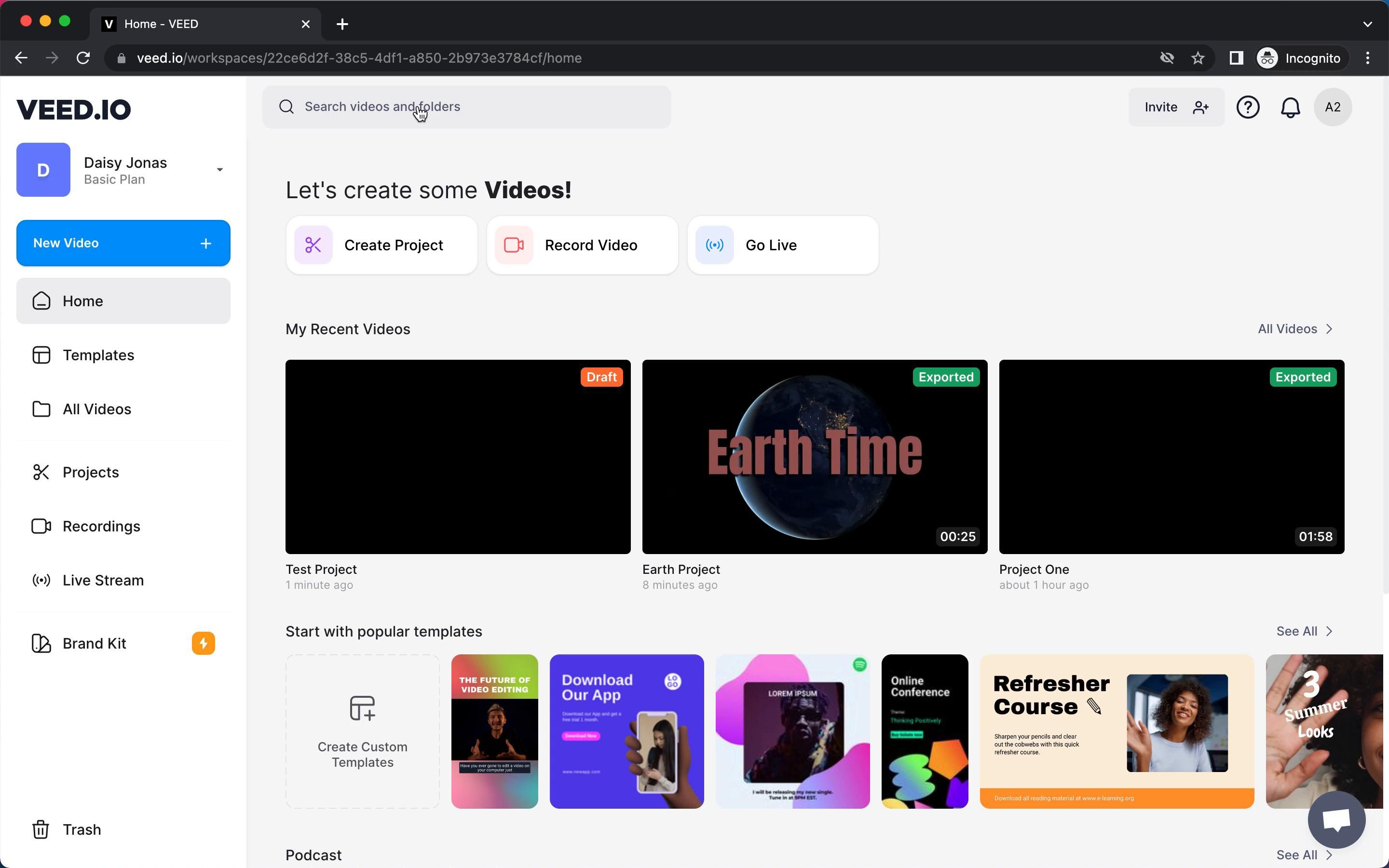 VEED.IO screenshot