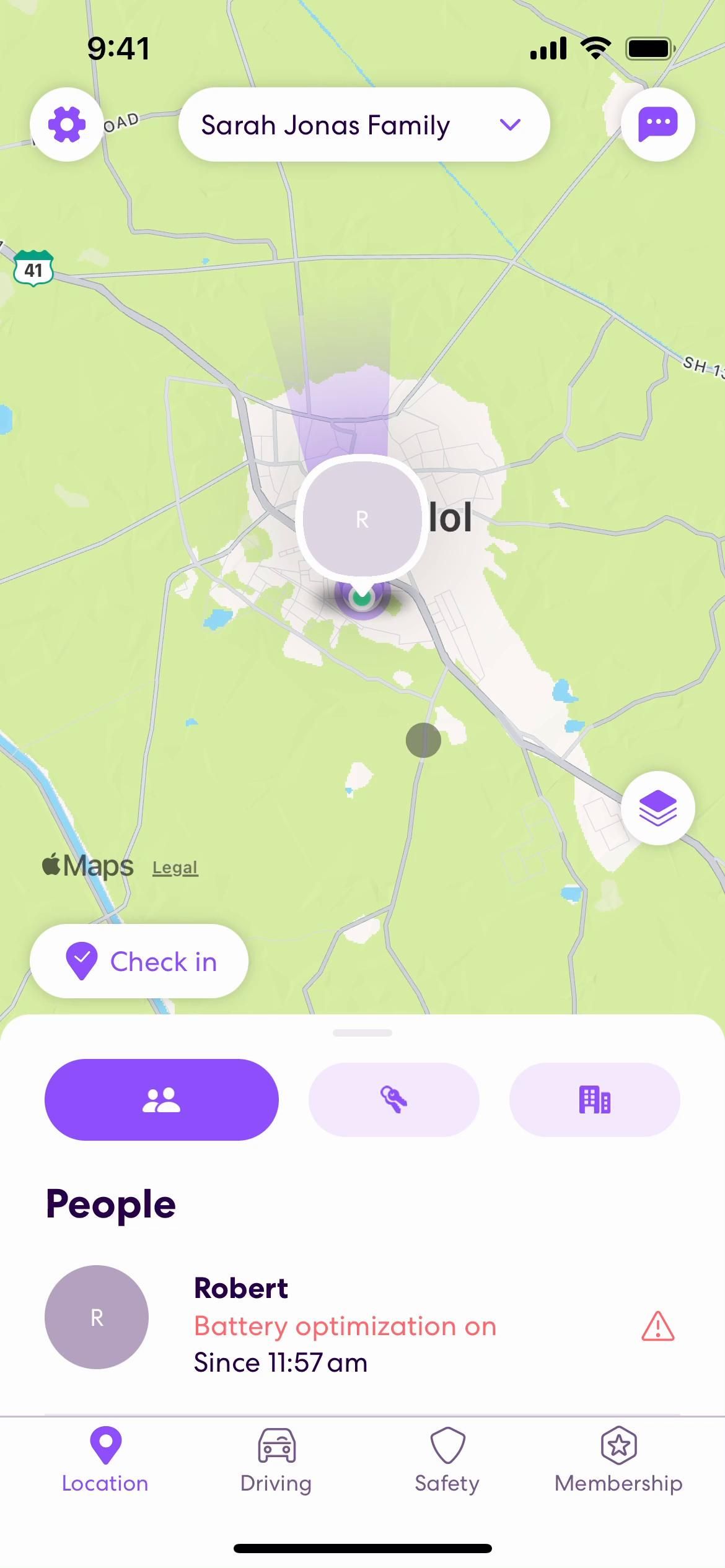 Life360 screenshot