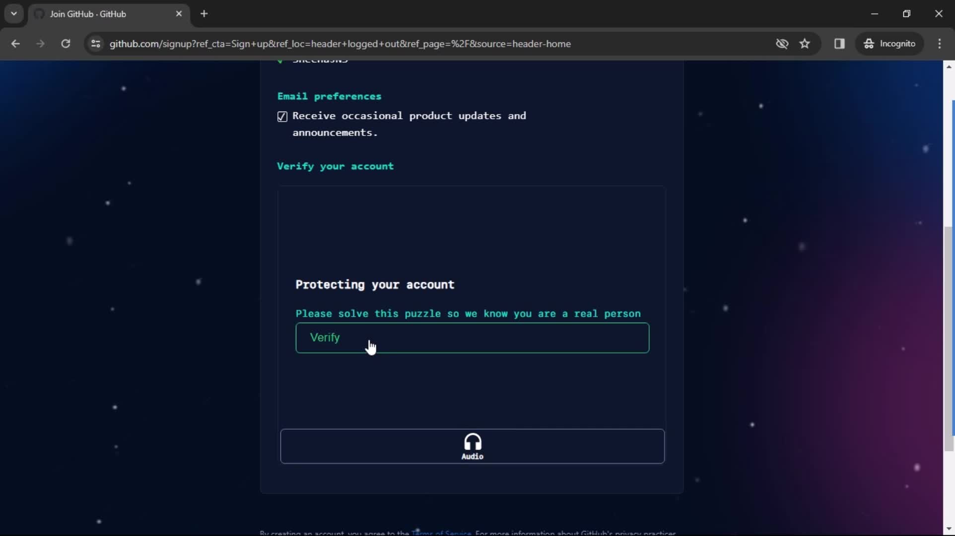 Onboarding screenshot