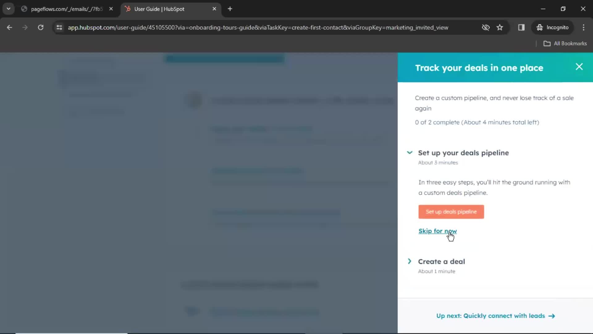 Accepting an invite on HubSpot CRM video thumbnail