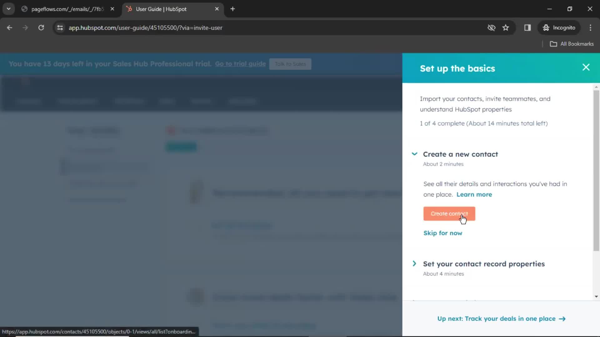 Accepting an invite on HubSpot CRM video thumbnail