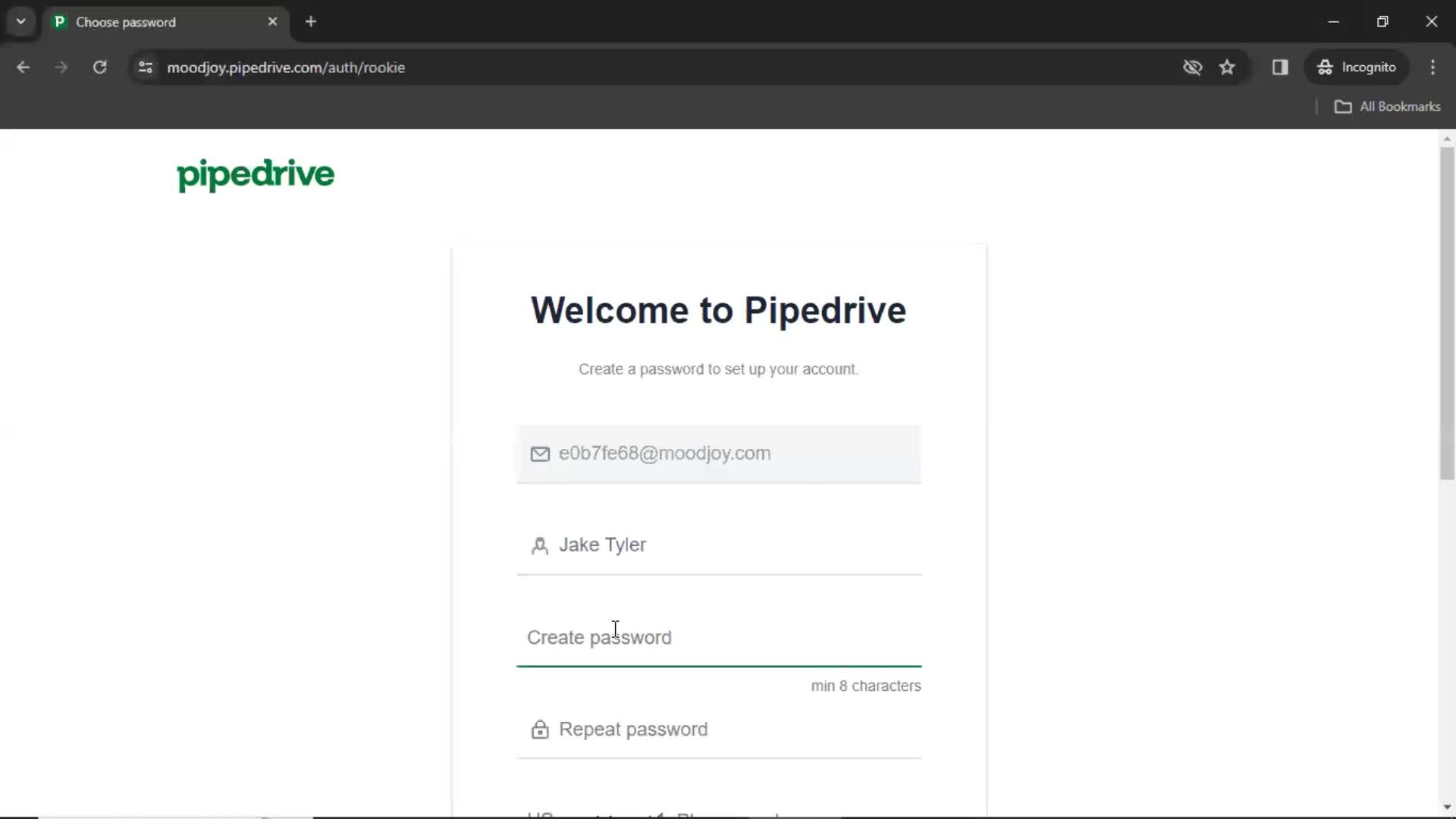 Accepting an invite on Pipedrive video thumbnail