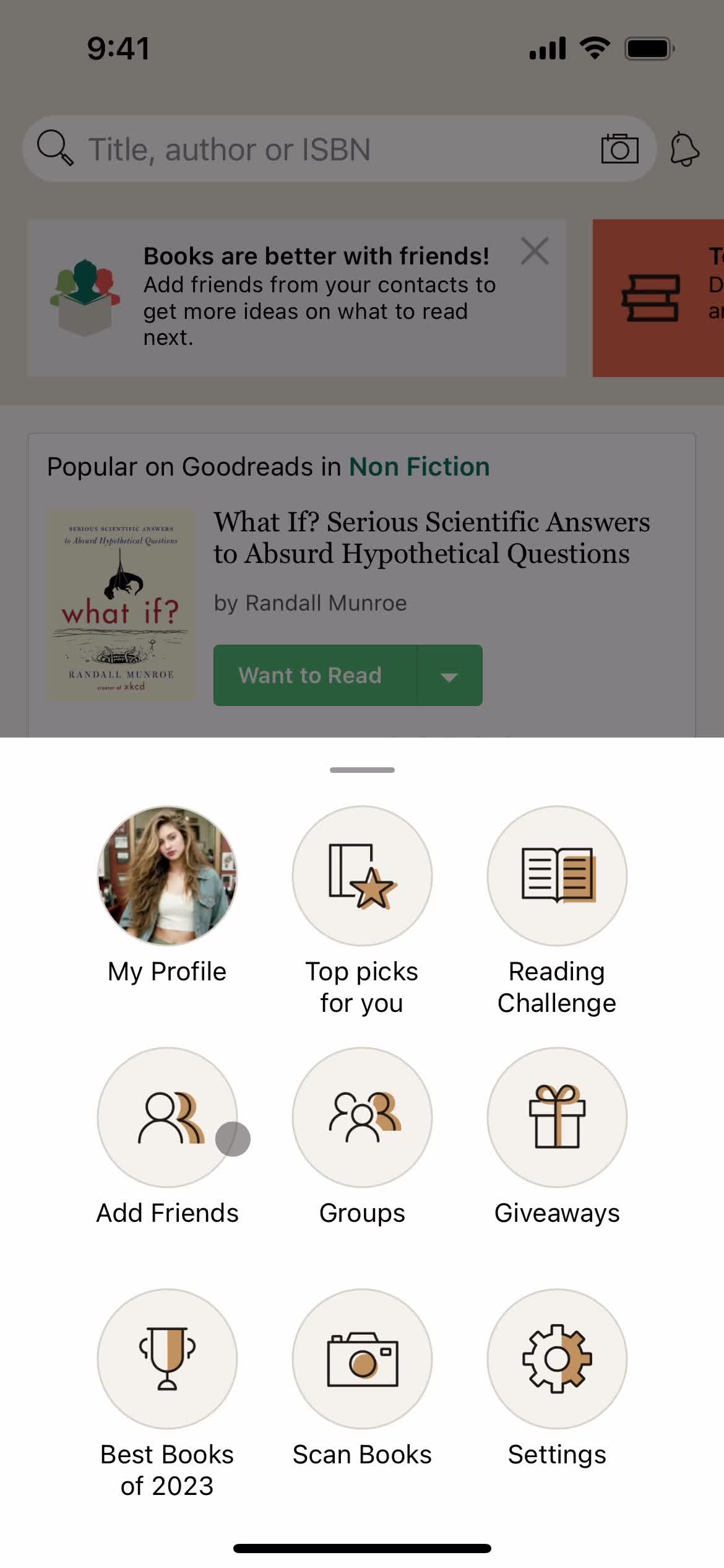 Adding a friend on Goodreads video thumbnail