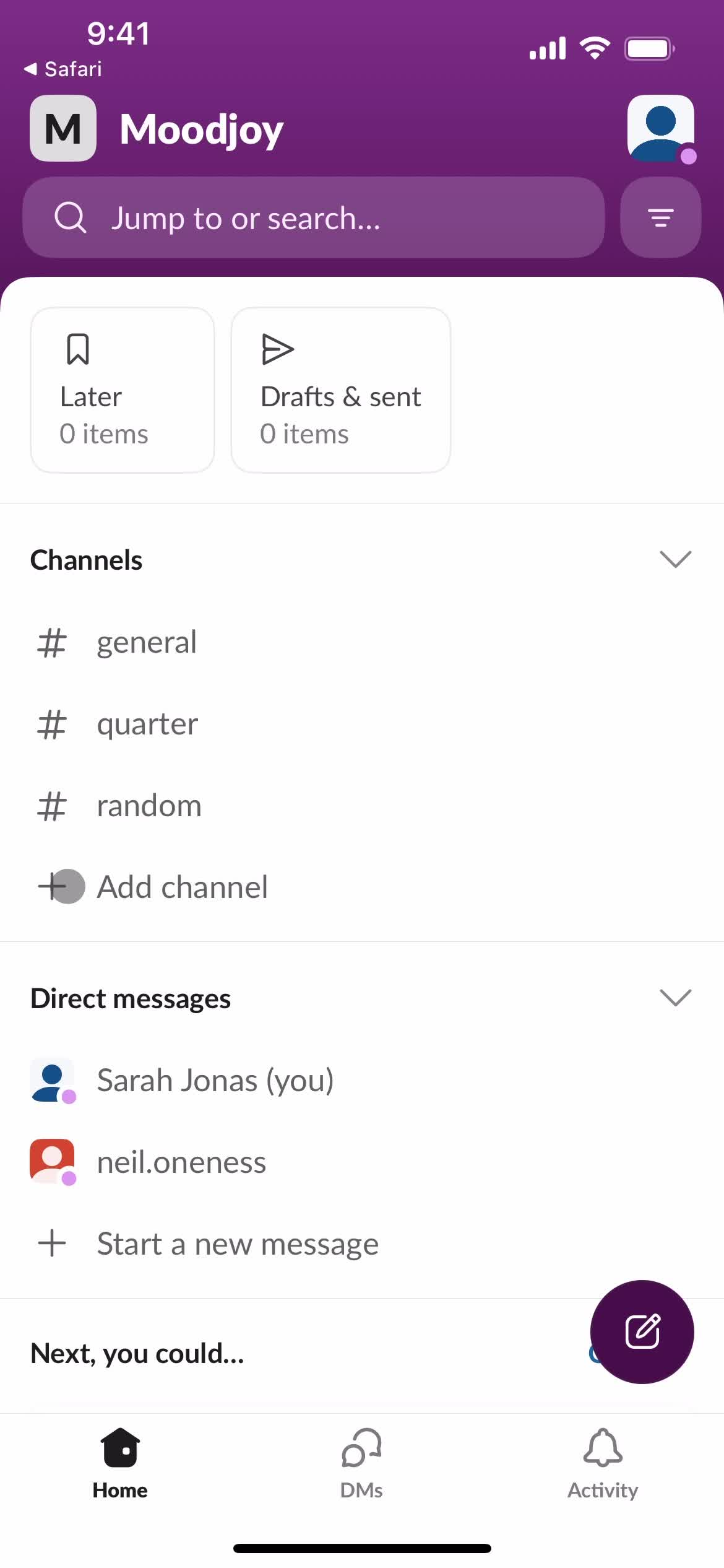 Creating a channel on Slack video thumbnail