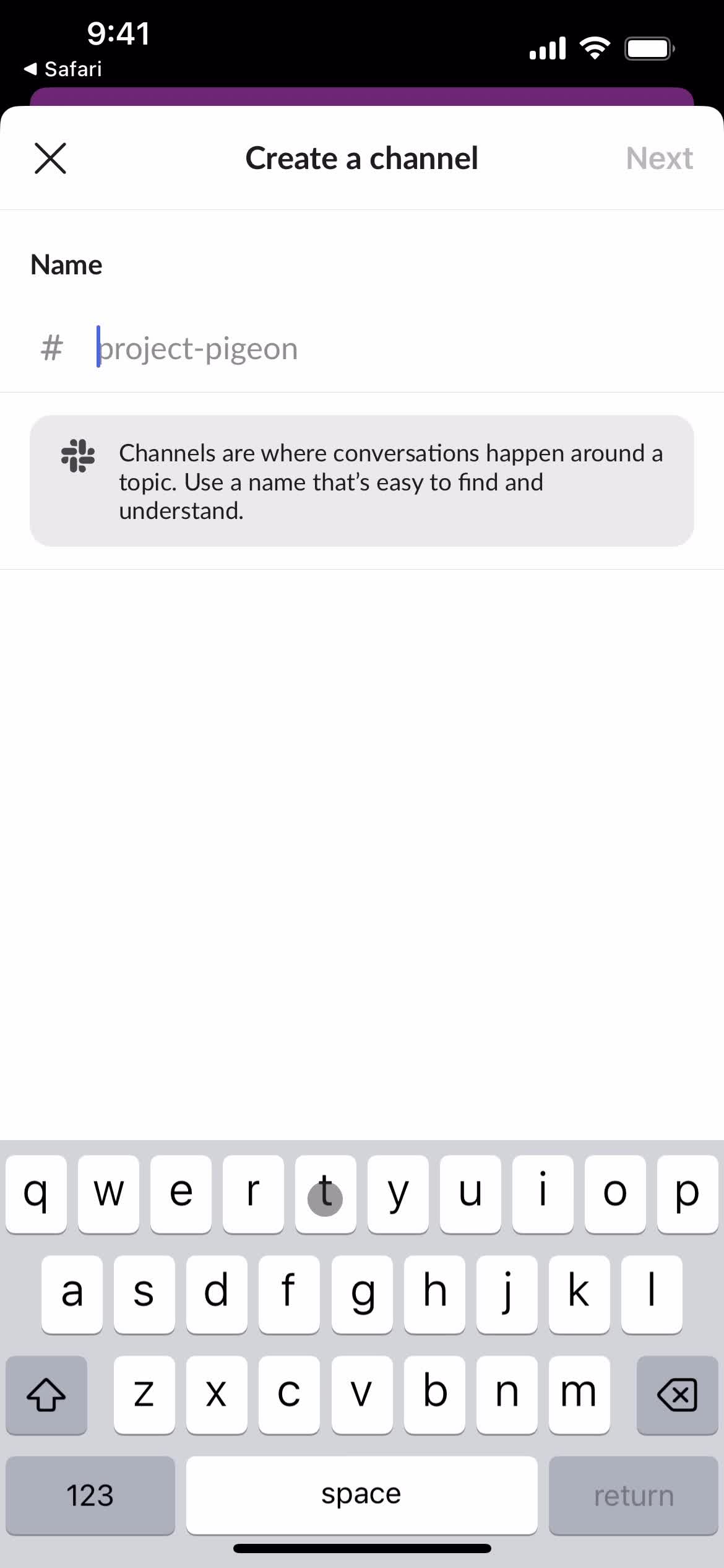 Creating a channel on Slack video thumbnail