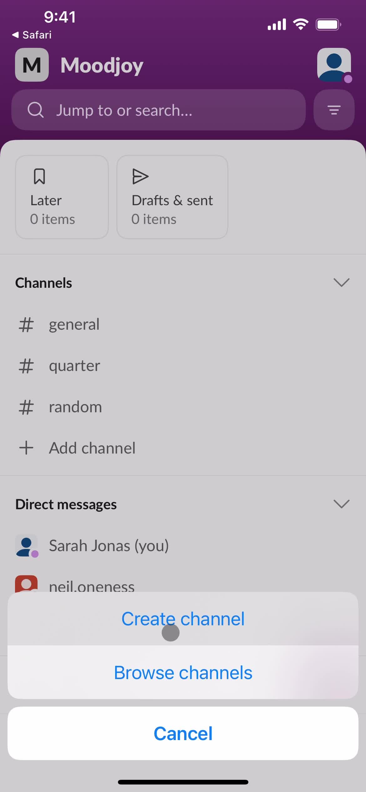 Creating a channel on Slack video thumbnail