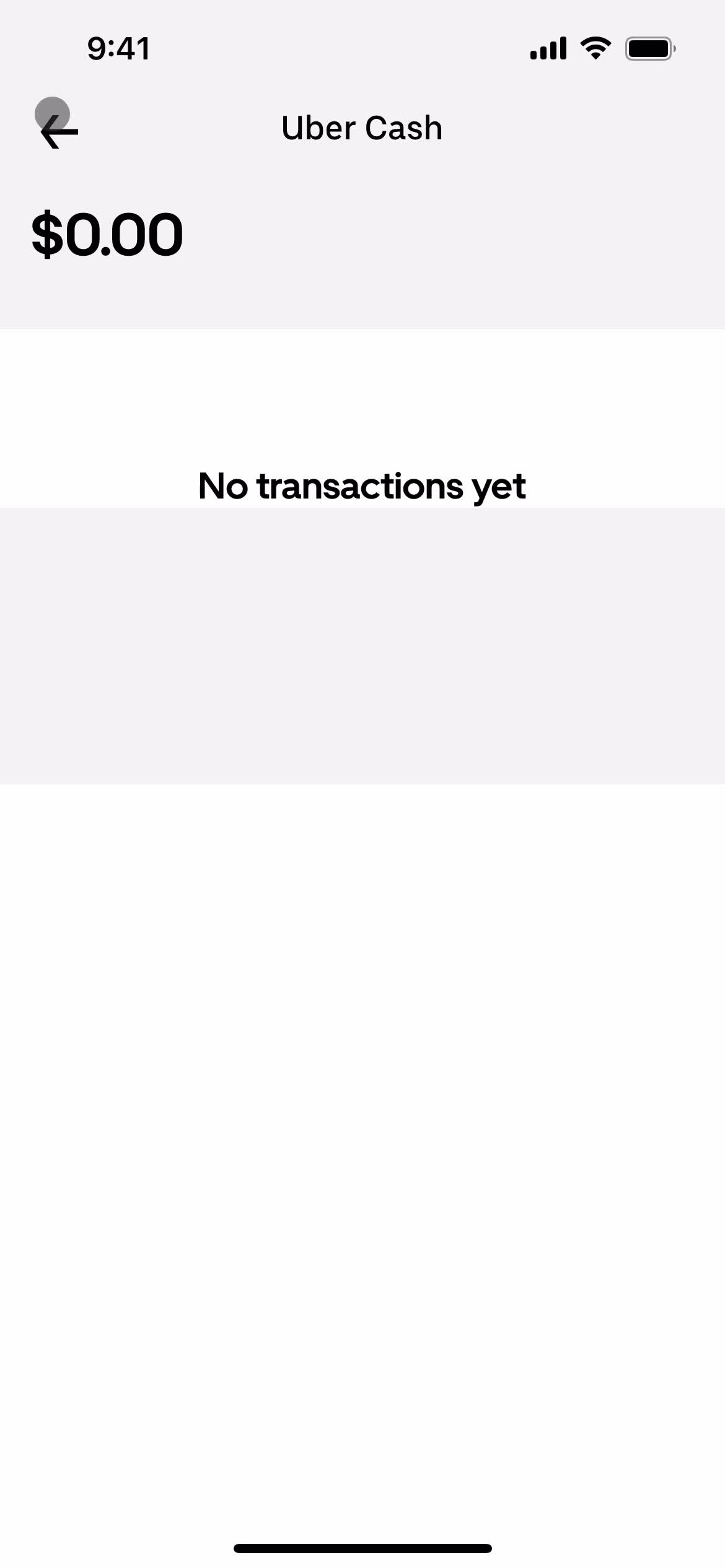 Adding payment details screenshot