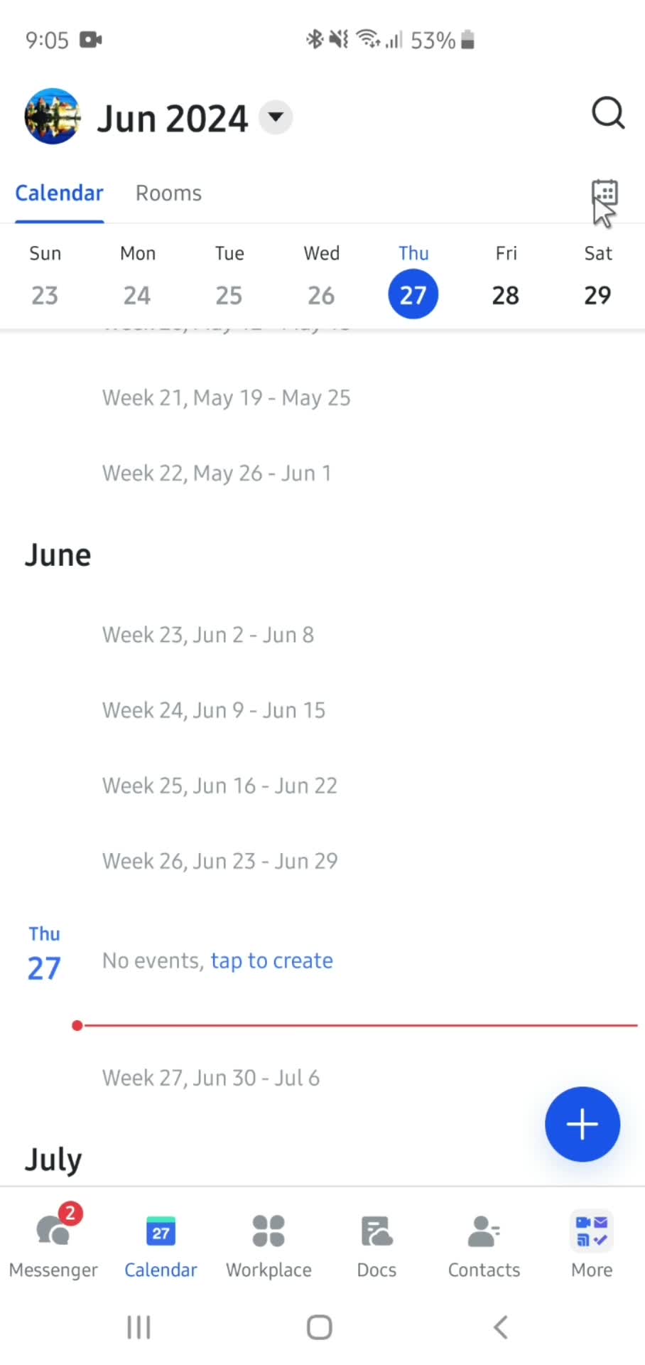 Creating a calendar screenshot