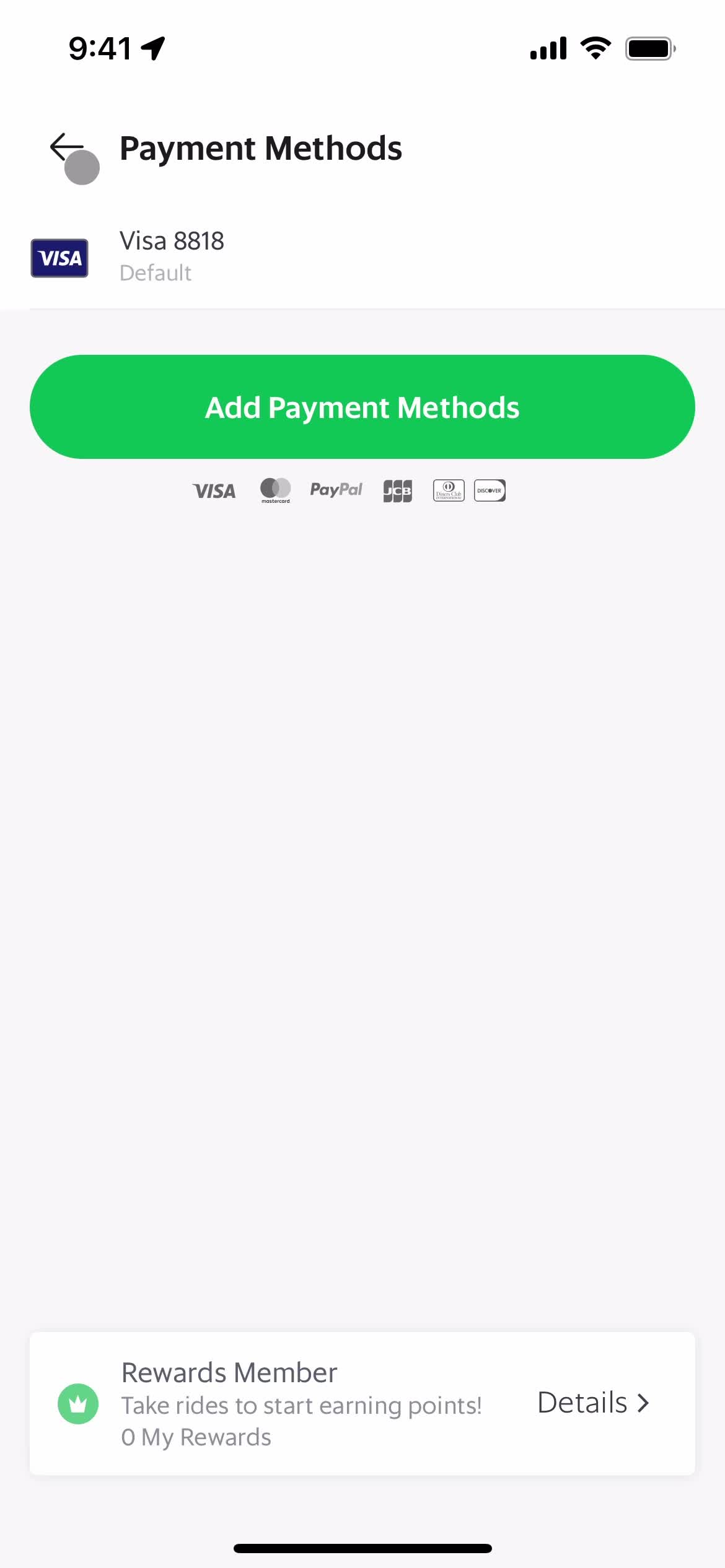 Adding payment details on Grab video thumbnail