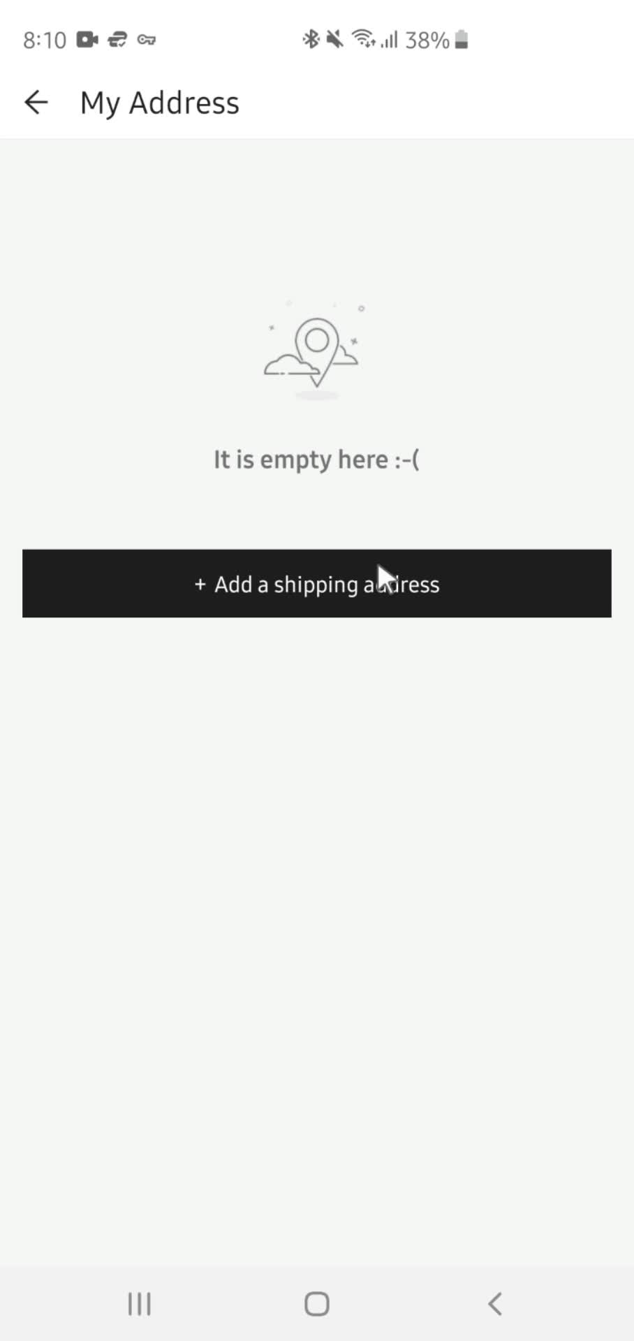 Adding shipping address on Shein video thumbnail