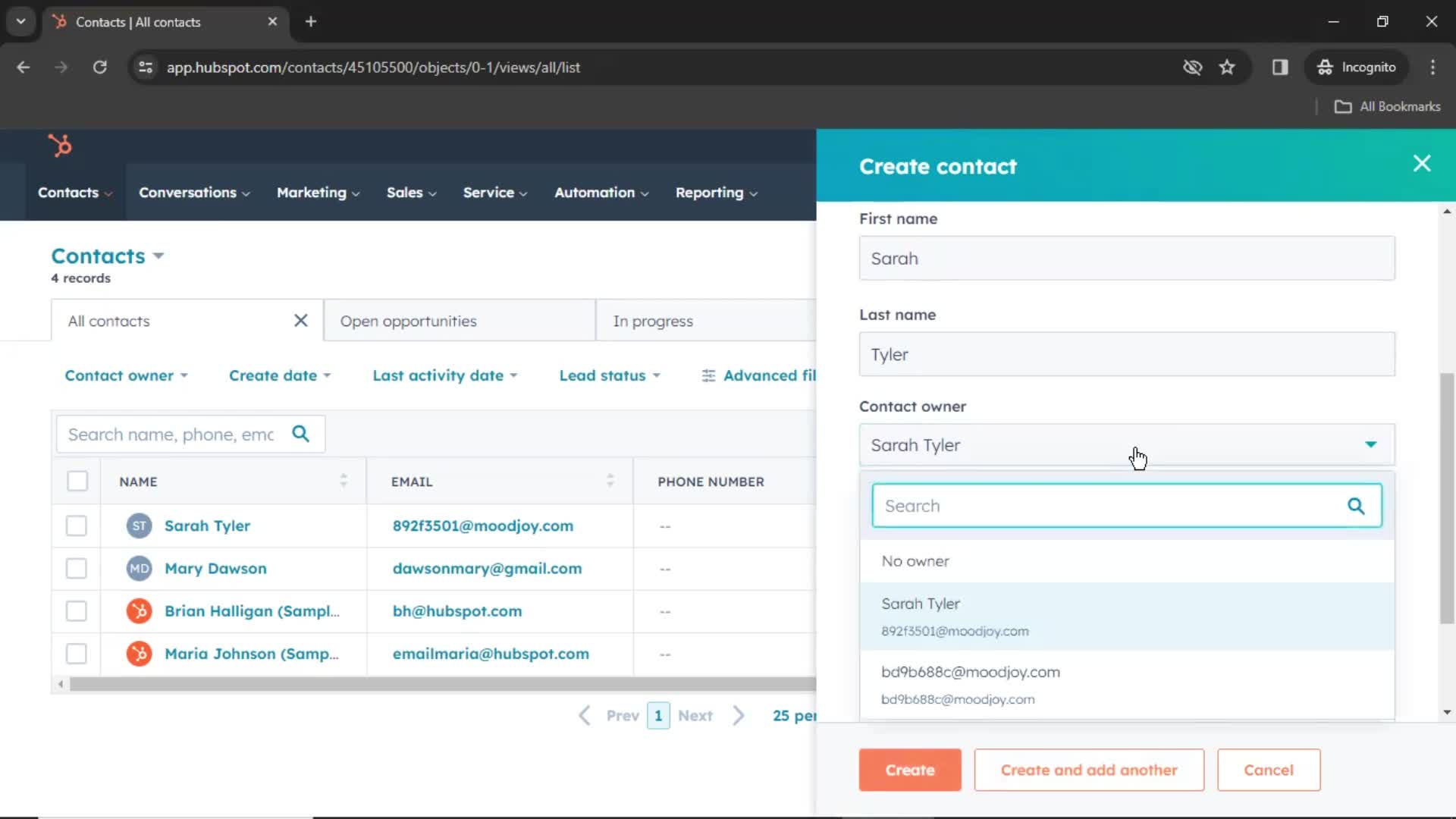 Adding customer to waitlist on HubSpot CRM video thumbnail