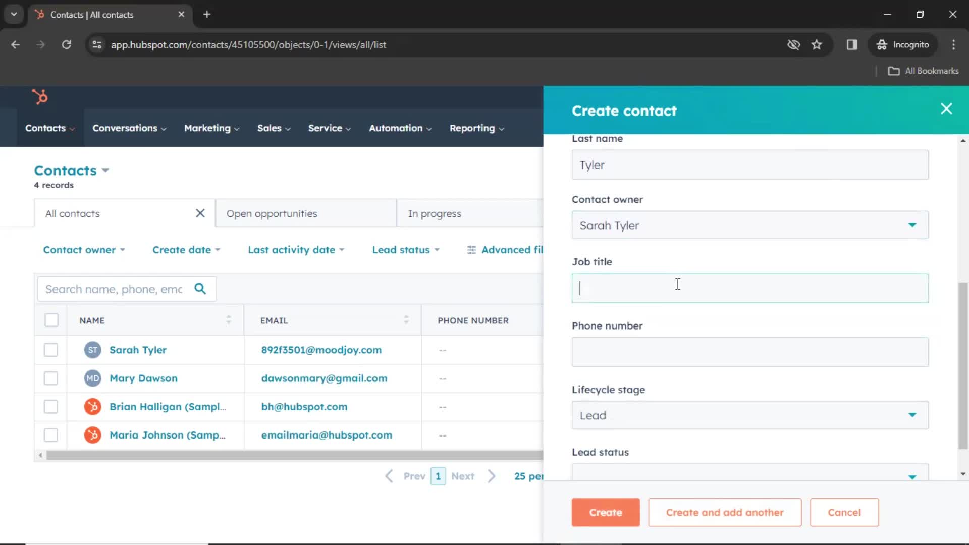 Adding customer to waitlist on HubSpot CRM video thumbnail